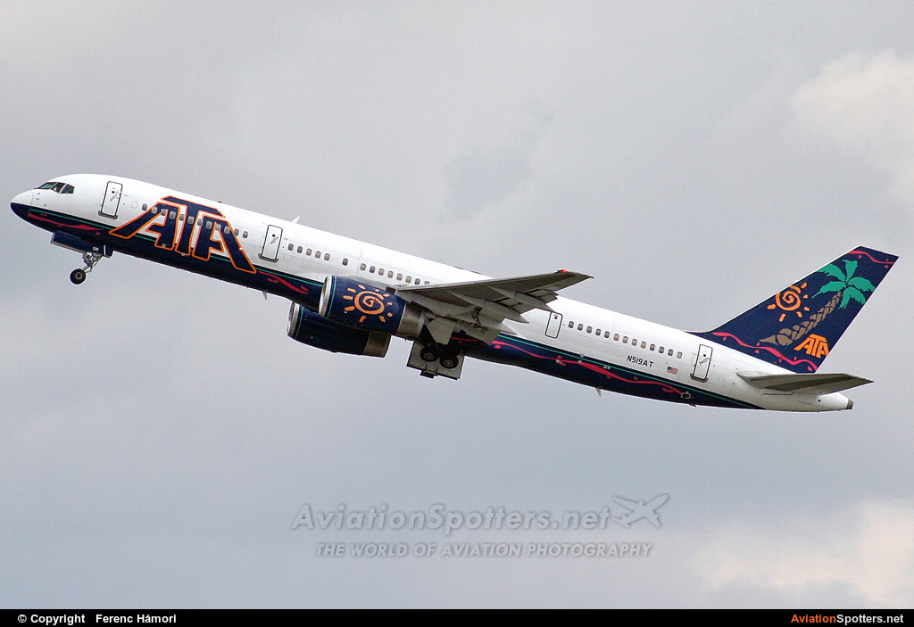 ATA Airlines  -  757-200  (N519AT) By Ferenc Hámori (hamori)