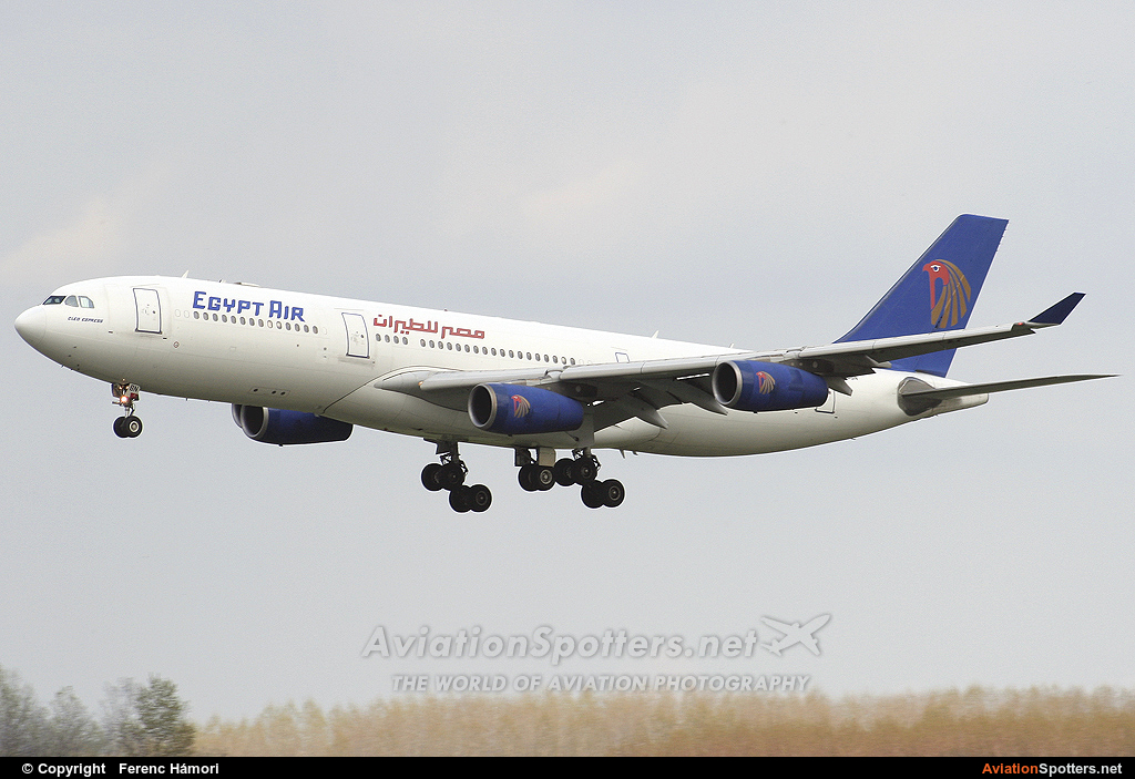 Egyptair  -  A340-200  (SU-GBN) By Ferenc Hámori (hamori)