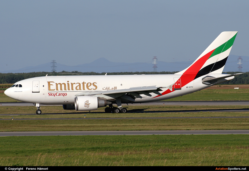 Emirates Sky Cargo  -  A310F  (A6-EFC) By Ferenc Hámori (hamori)