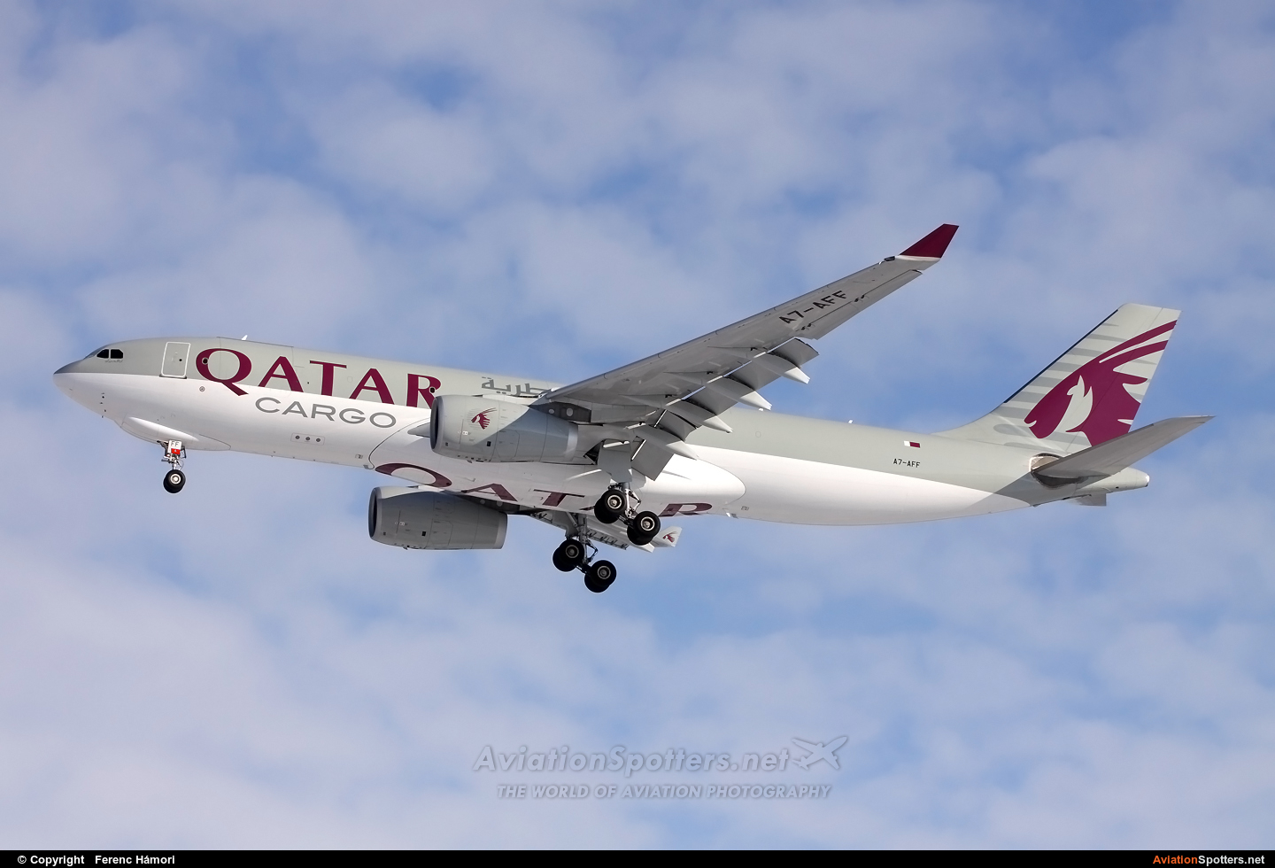 Qatar Airways Cargo  -  A330-200F  (A7-AFF) By Ferenc Hámori (hamori)