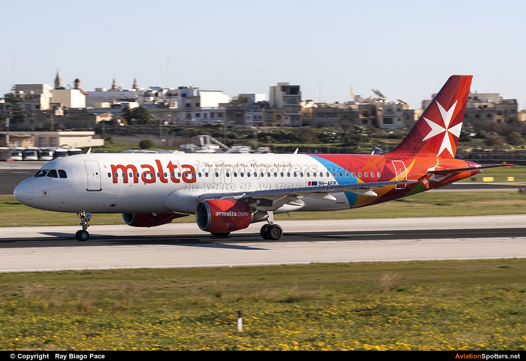 Air Malta  -  A320  (9H-AEP) By Ray Biago Pace (rbpace)