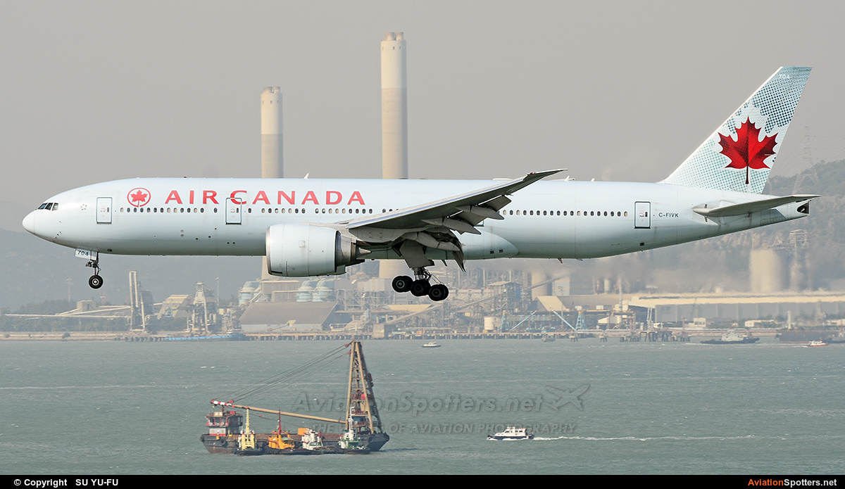 Air Canada  -  777-200LR  (C-FIVK) By SU YU-FU (SU SEAFOOD)