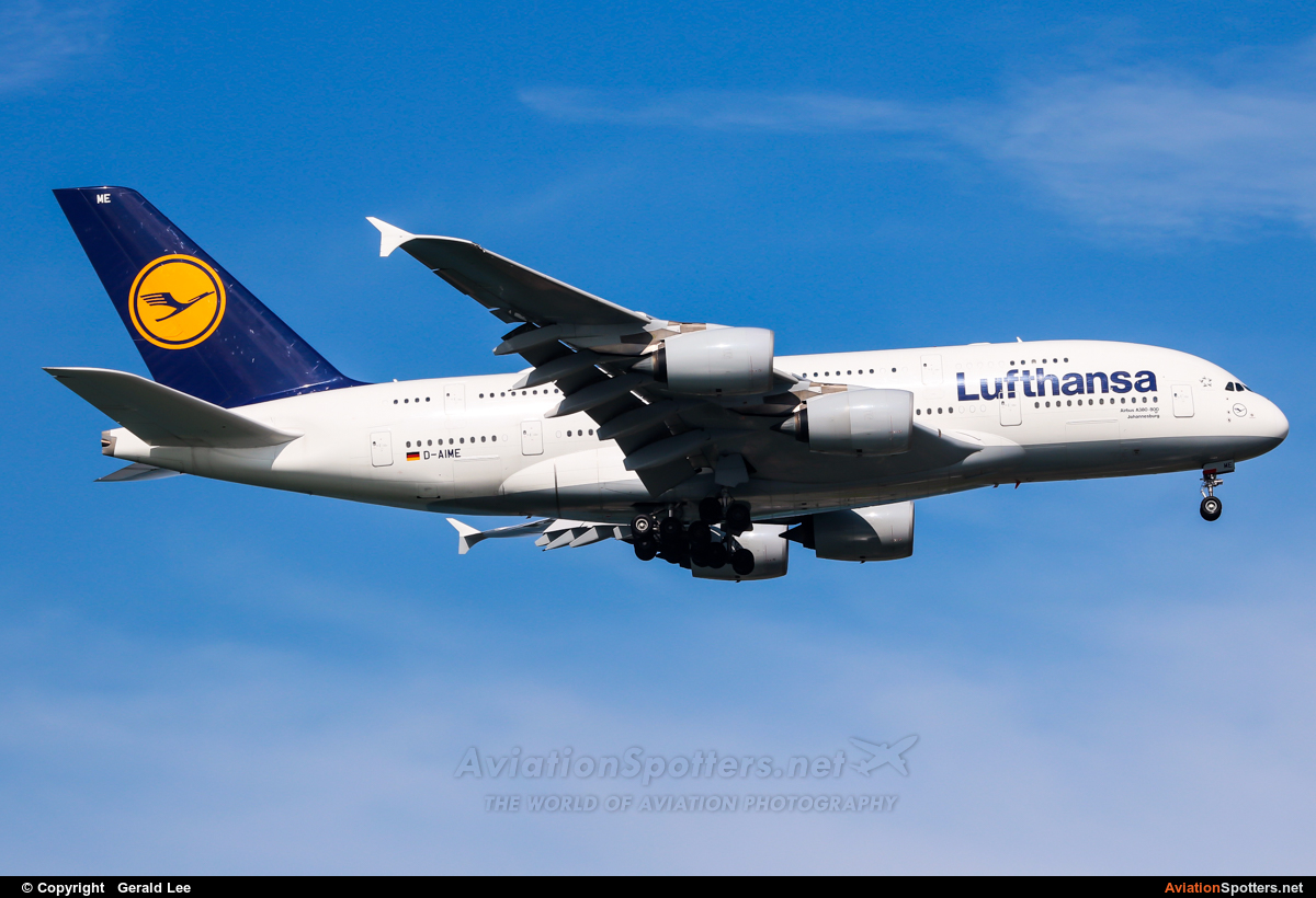 Lufthansa  -  A380-841  (D-AIME) By Gerald Lee (Rhapsody)