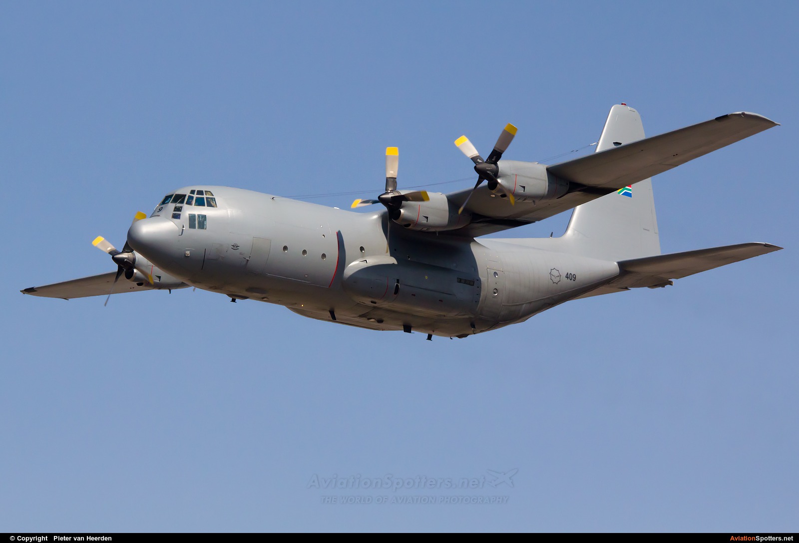 South Africa - Air Force  -  C-130BZ Hercules  (409) By Pieter van Heerden (pieter78)
