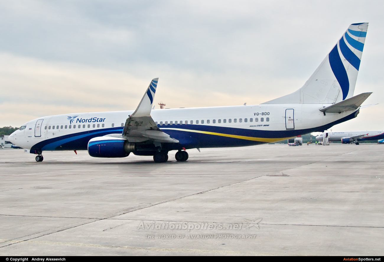 NordStar Airlines  -  737-800  (VQ-BDO) By Andrey Alexeevich (Andrey Alexeevich)