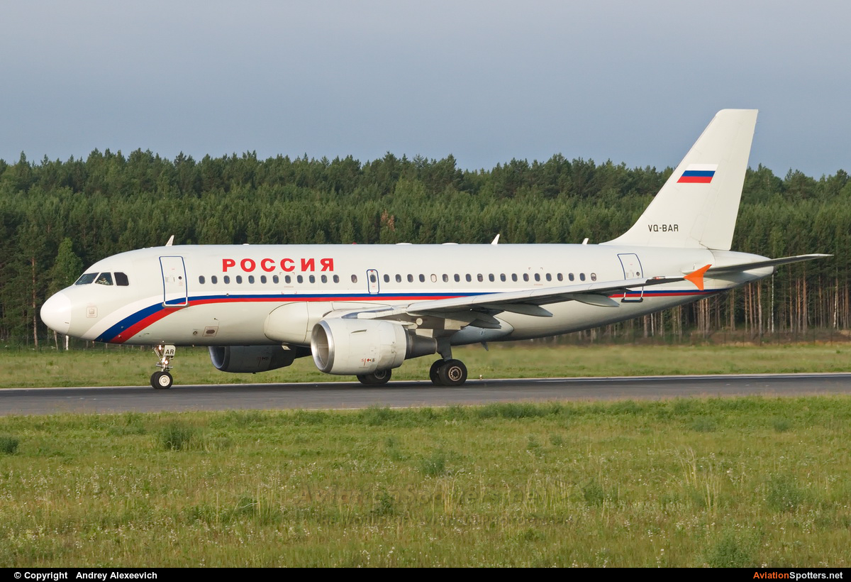 Rossiya Airlines  -  A319-111  (VQ-BAR) By Andrey Alexeevich (Andrey Alexeevich)