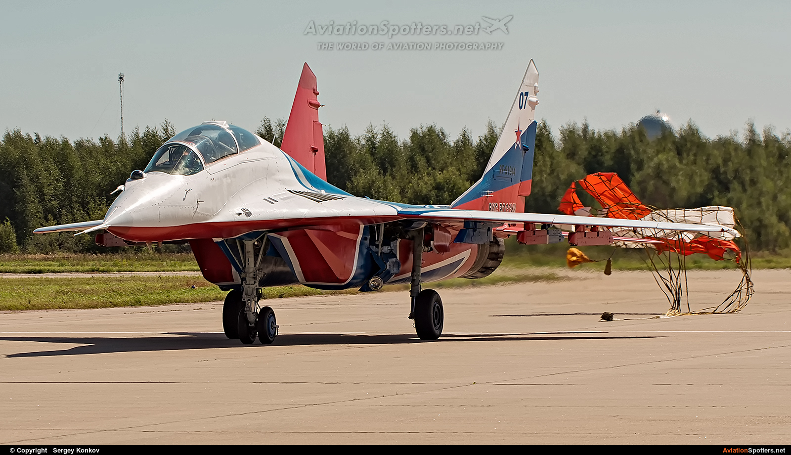 Russia - Air Force : Strizhi  -  MiG-29UB  (RF-91944) By Sergey Konkov (Sergey Konkov)