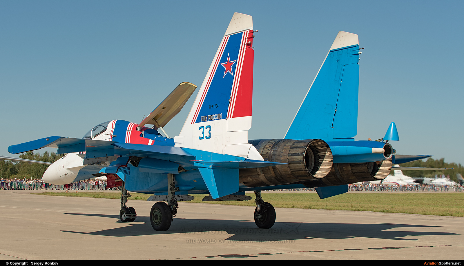   Su-30SM  (RF-81704) By Sergey Konkov (Sergey Konkov)