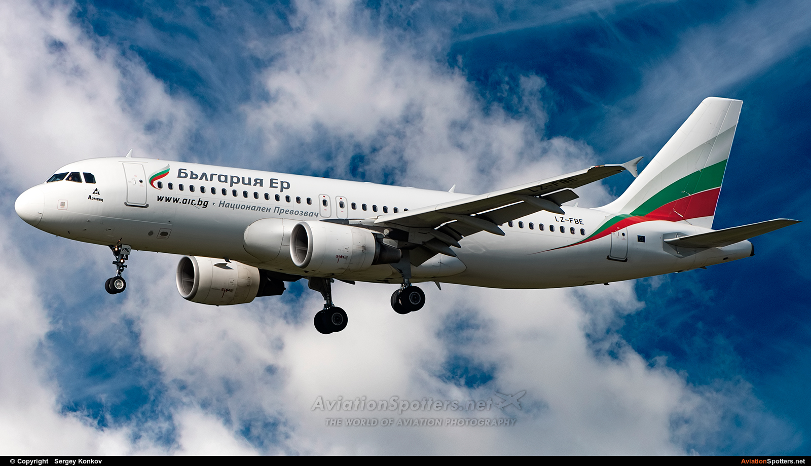 Bulgaria Air  -  A320-214  (LZ-FBE) By Sergey Konkov (Sergey Konkov)