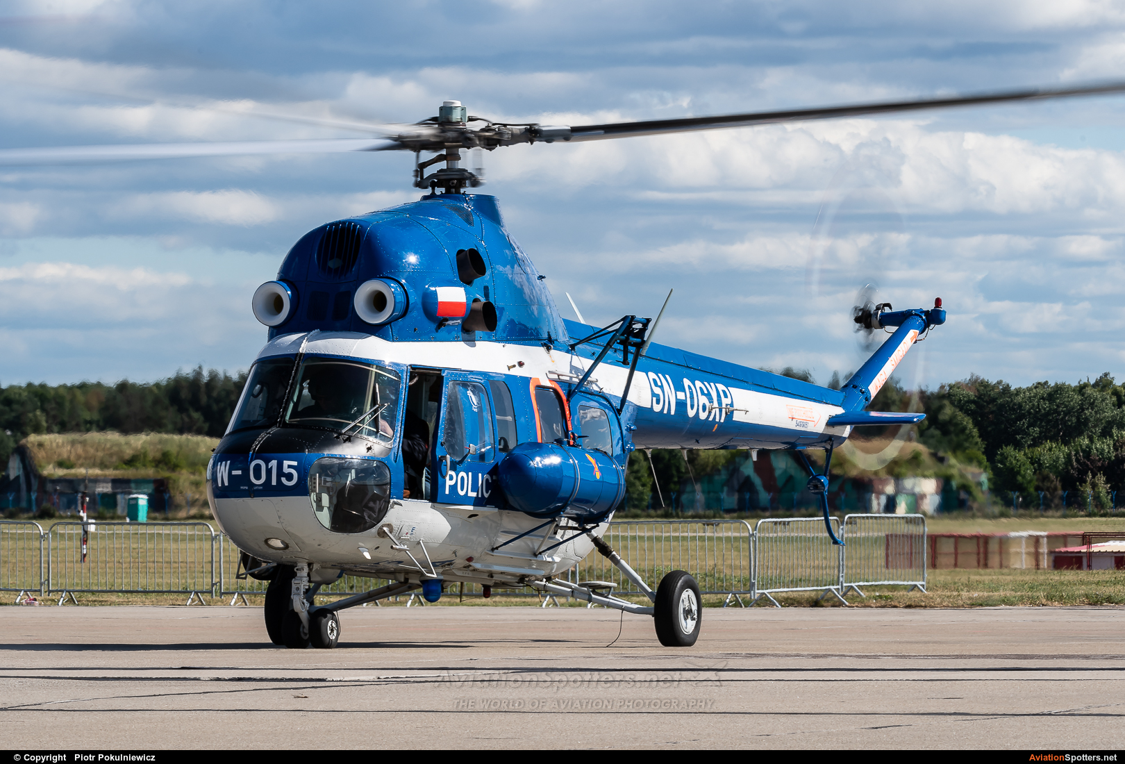 Poland - Police  -  Mi-2  (SN-06XP) By Piotr Pokulniewicz (Piciu)