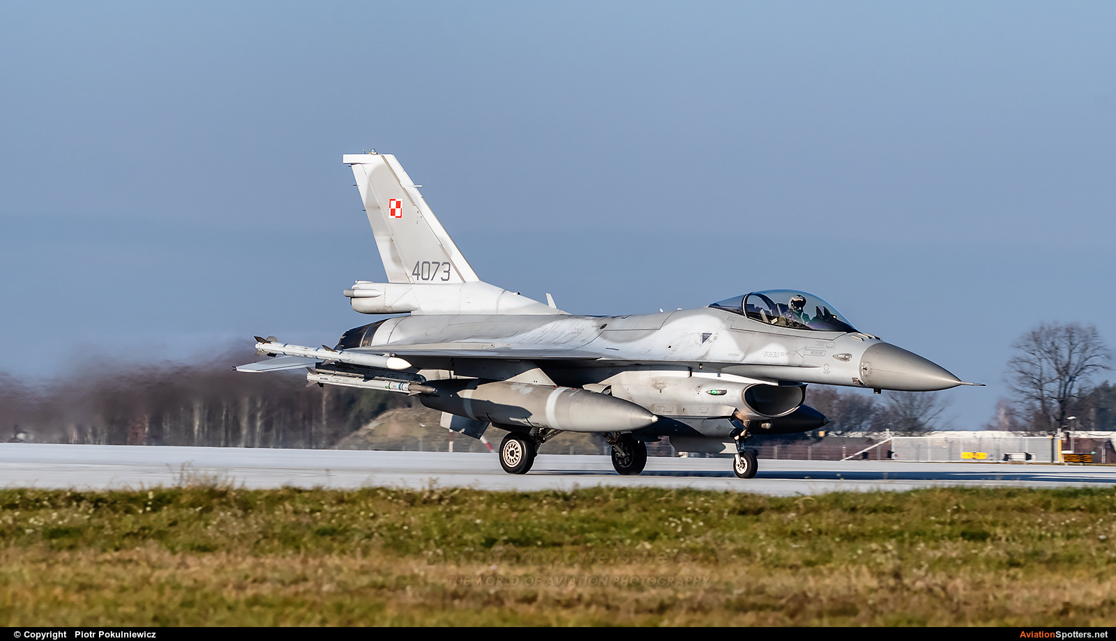 Poland - Air Force  -  F-16C Block 52+ Fighting Falcon  (4073) By Piotr Pokulniewicz (Piciu)