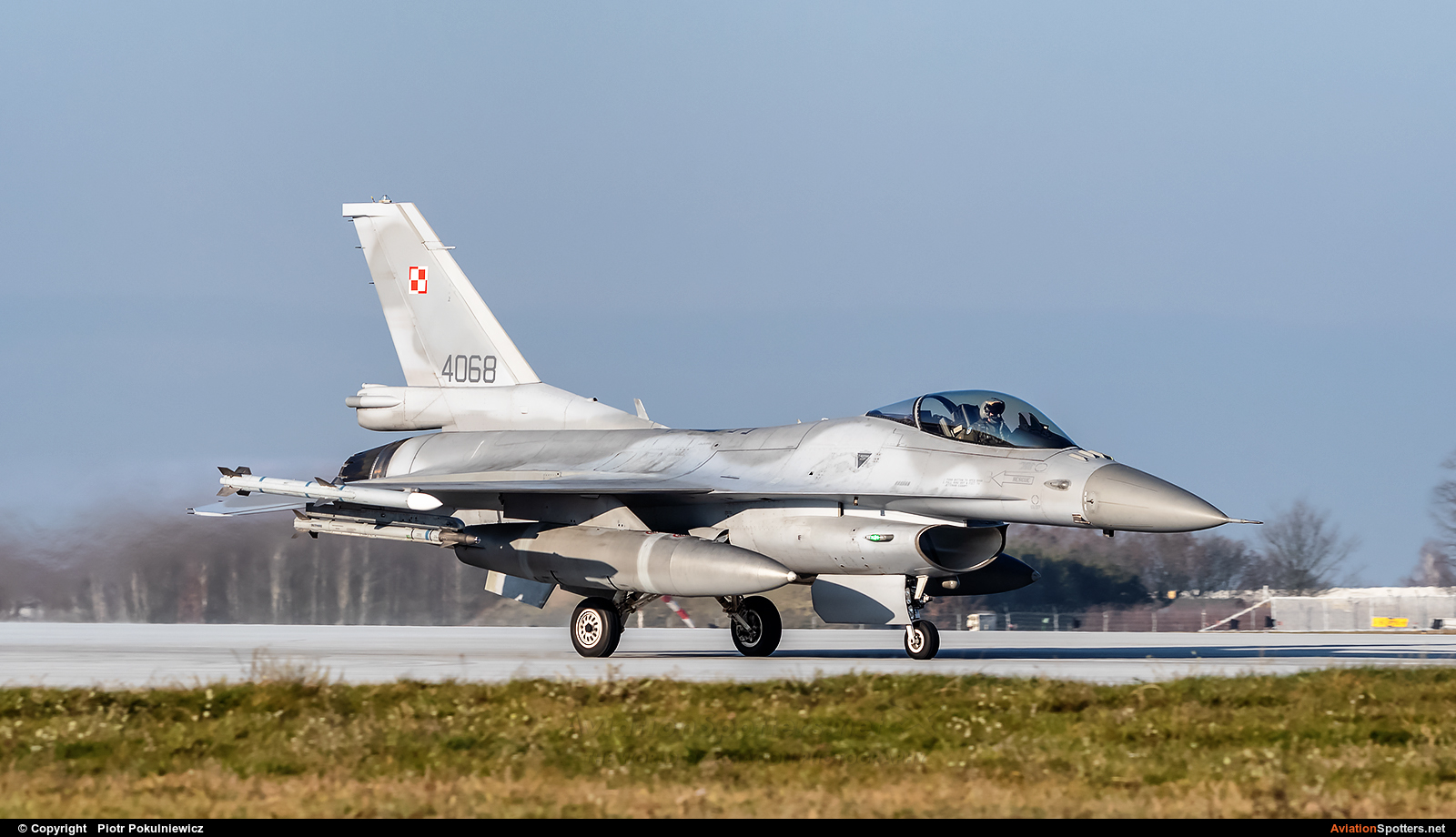 Poland - Air Force  -  F-16C Block 52+ Fighting Falcon  (4068) By Piotr Pokulniewicz (Piciu)