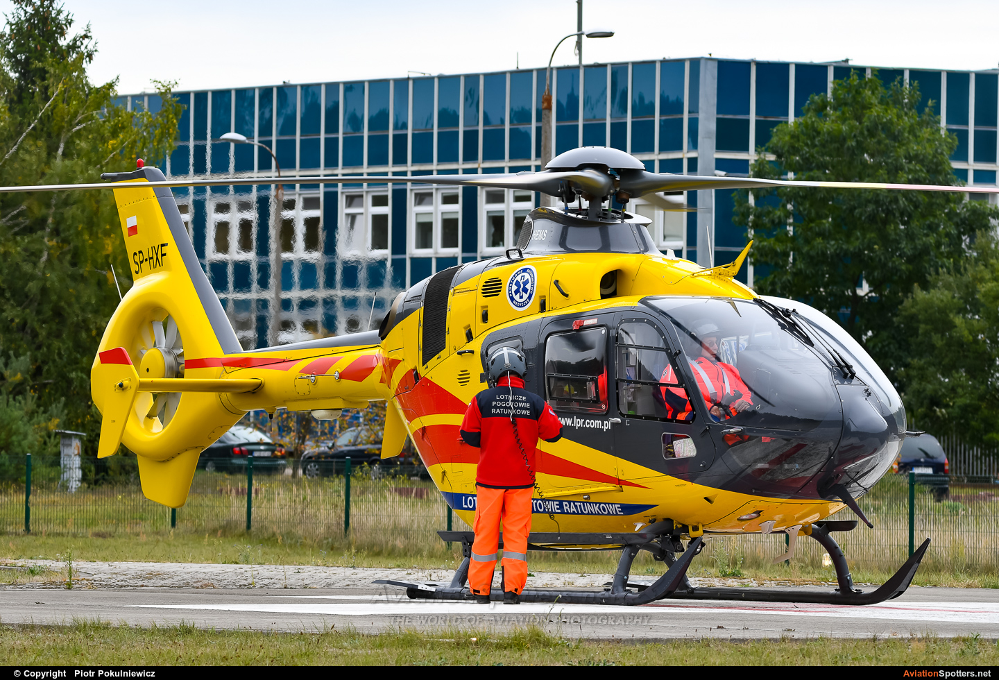 Polish Medical Air Rescue - Lotnicze Pogotowie Ratunkowe  -  EC135 (all models)  (SP-HXF) By Piotr Pokulniewicz (Piciu)