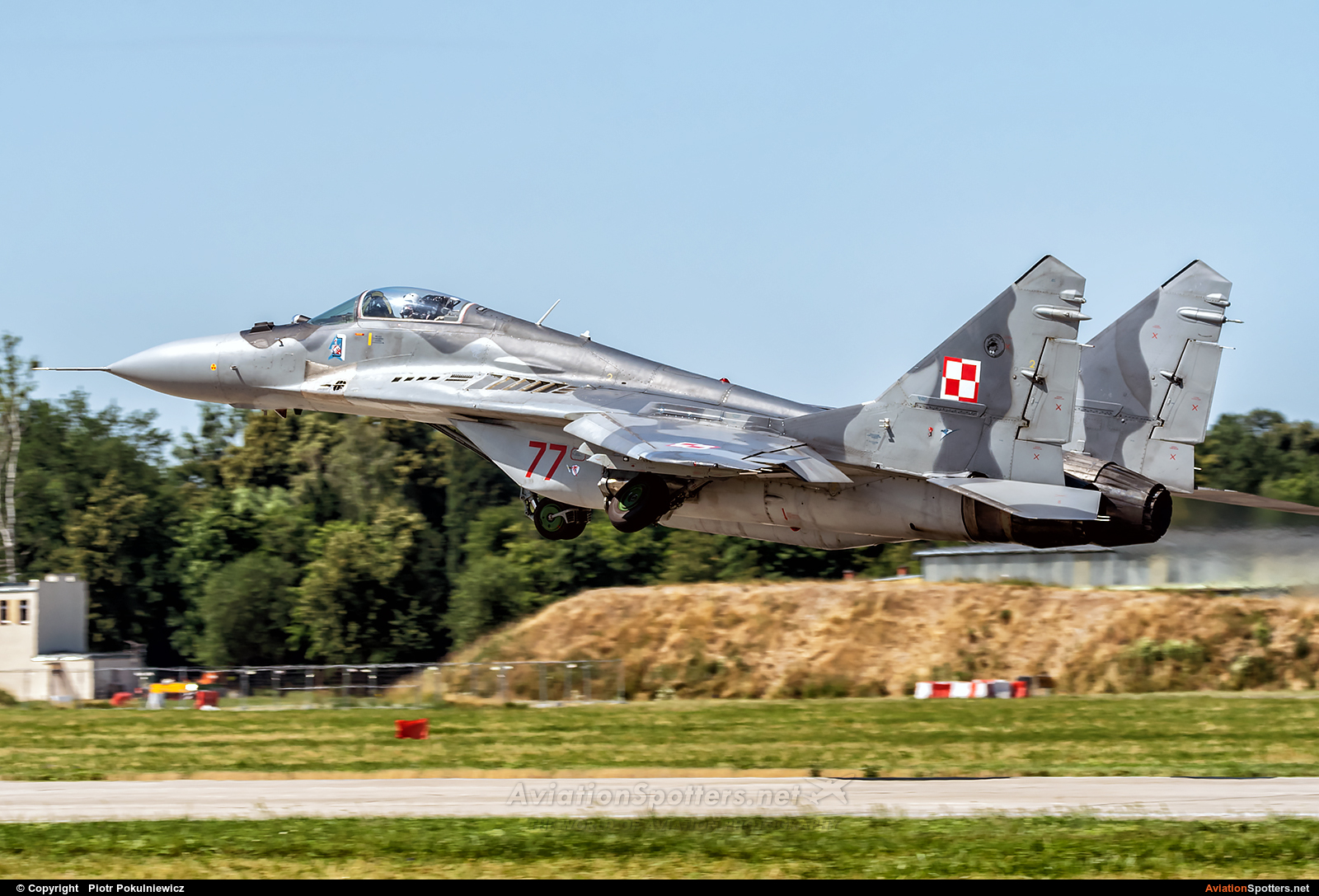 Poland - Air Force  -  MiG-29  (77) By Piotr Pokulniewicz (Piciu)