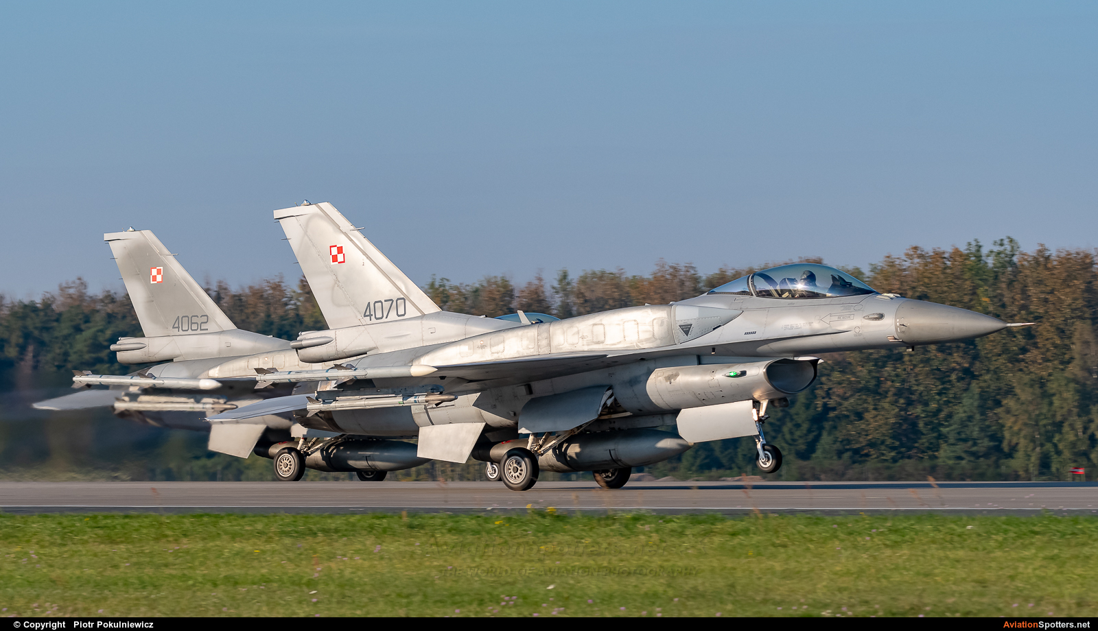 Poland - Air Force  -  F-16C Block 52+ Fighting Falcon  (4070) By Piotr Pokulniewicz (Piciu)