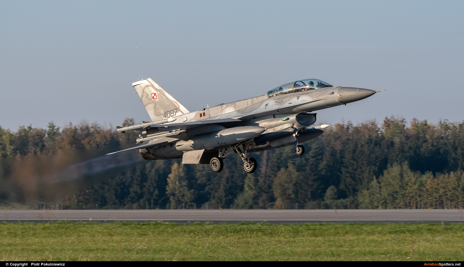 Poland - Air Force  -  F-16D Fighting Falcon  (4087) By Piotr Pokulniewicz (Piciu)