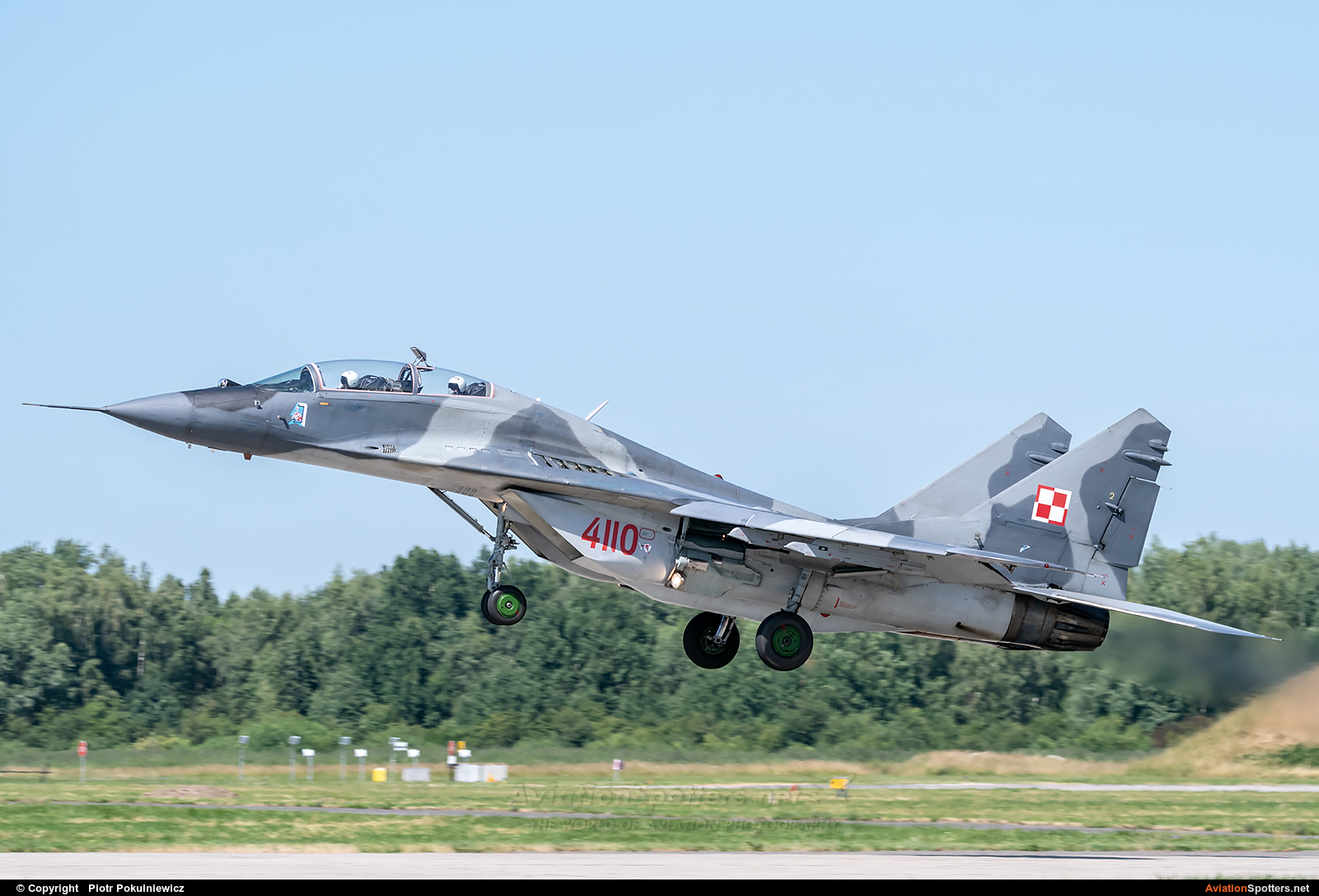 Poland - Air Force  -  MiG-29GT  (4110) By Piotr Pokulniewicz (Piciu)