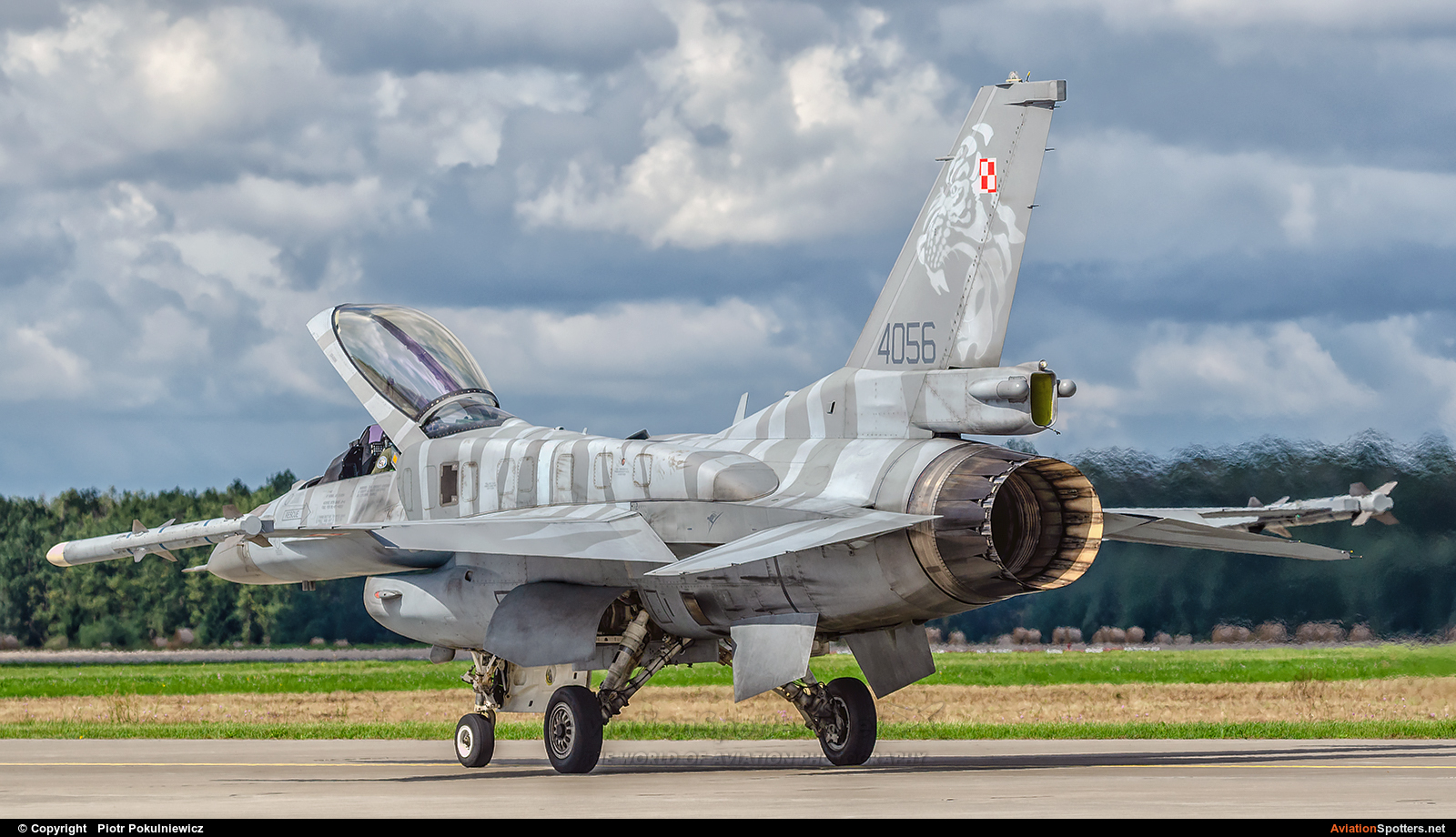 Poland - Air Force  -  F-16C Block 52+  Fighting Falcon  (4056) By Piotr Pokulniewicz (Piciu)