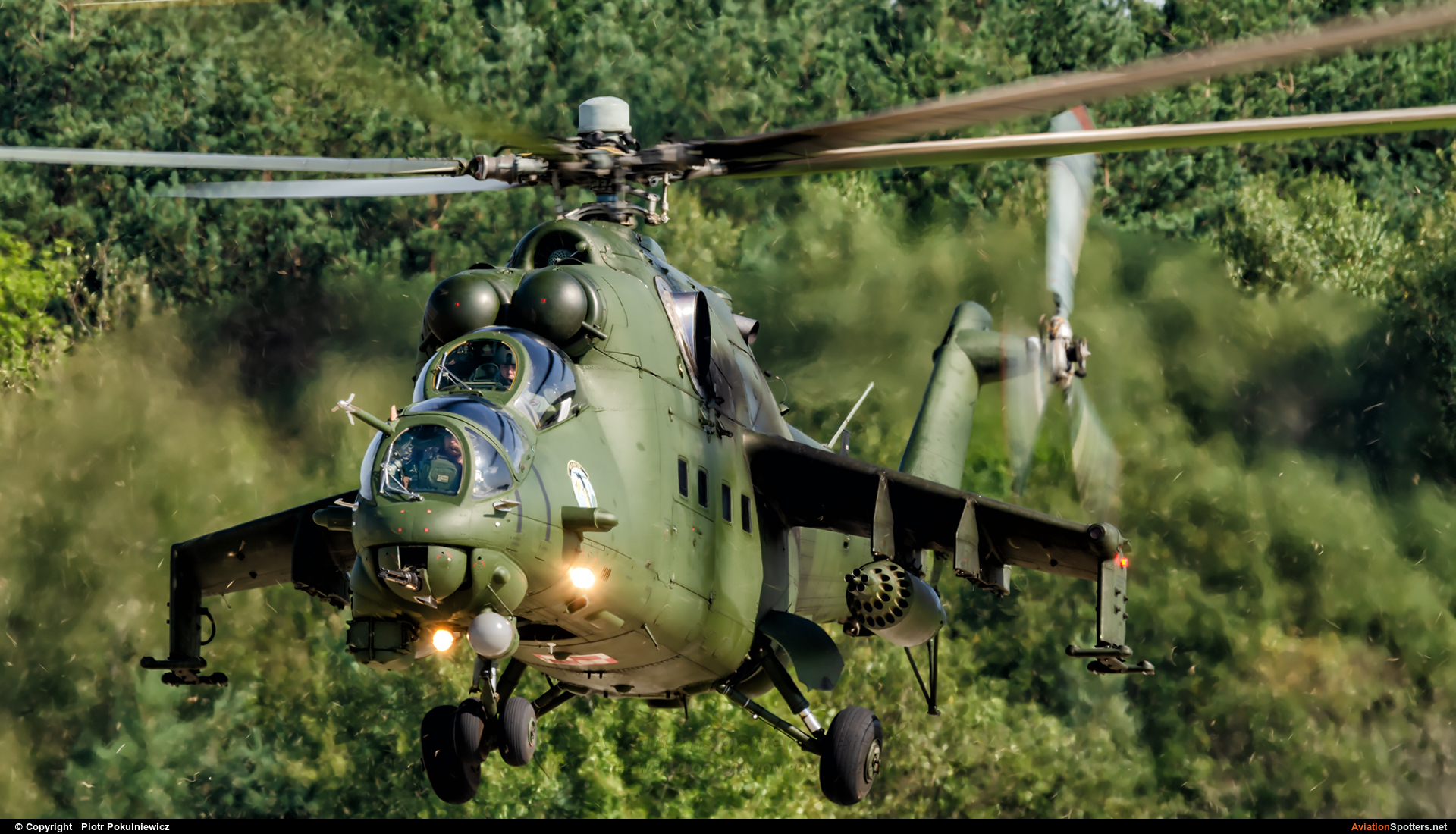 Poland - Air Force  -  Mi-24V  (741) By Piotr Pokulniewicz (Piciu)