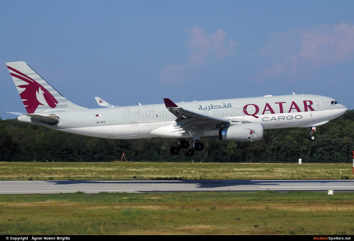 Qatar Airways Cargo  -  A330-243  (A7-AFV) By Ágner Noémi Brigitta (agnernoemibrigitta)