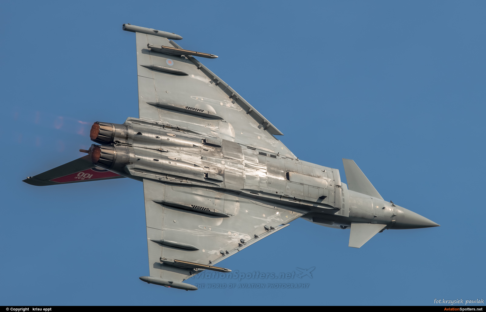 UK - Air Force  -  EF-2000 Typhoon T3  (QRA) By krzysiek pawlak (krisu)