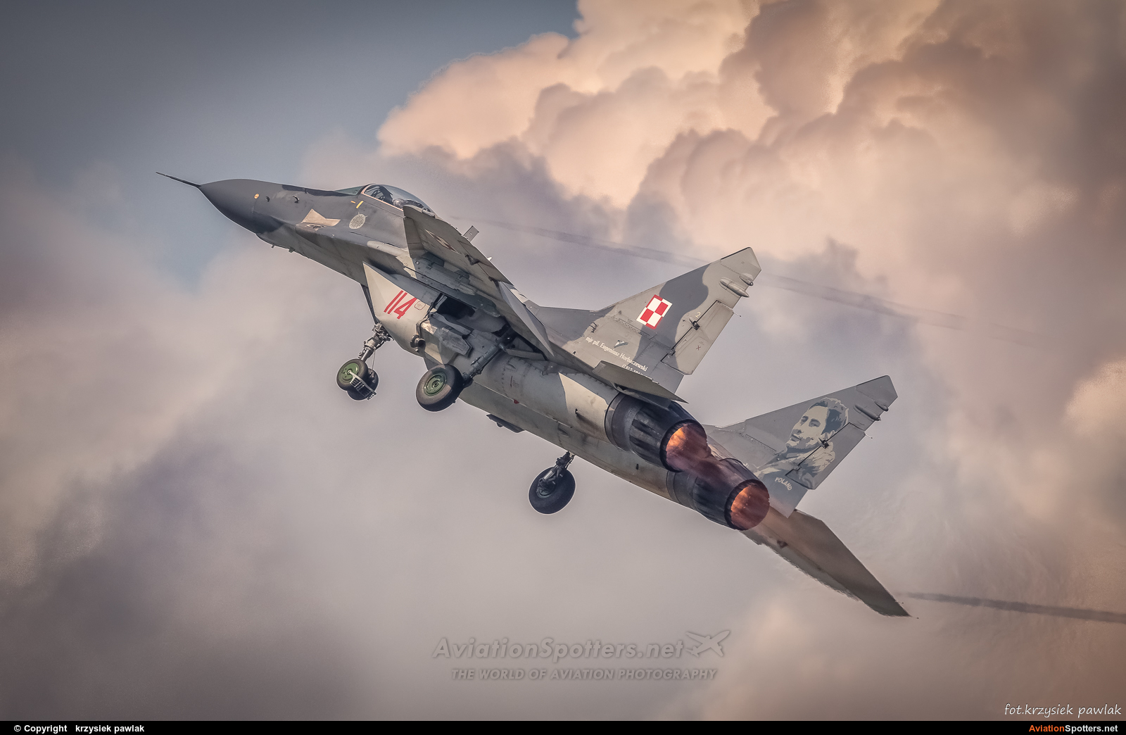 Poland - Air Force  -  MiG-29A  (114) By krzysiek pawlak (krisu)