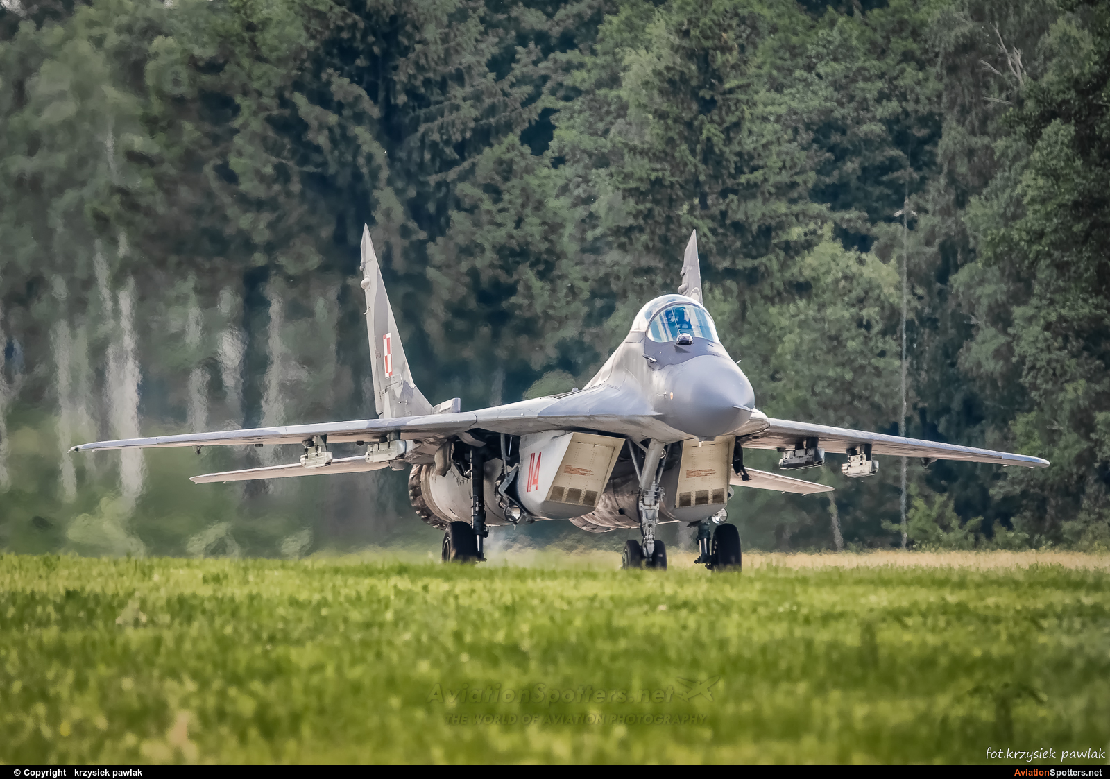 Poland - Air Force  -  MiG-29  (114) By krzysiek pawlak (krisu)