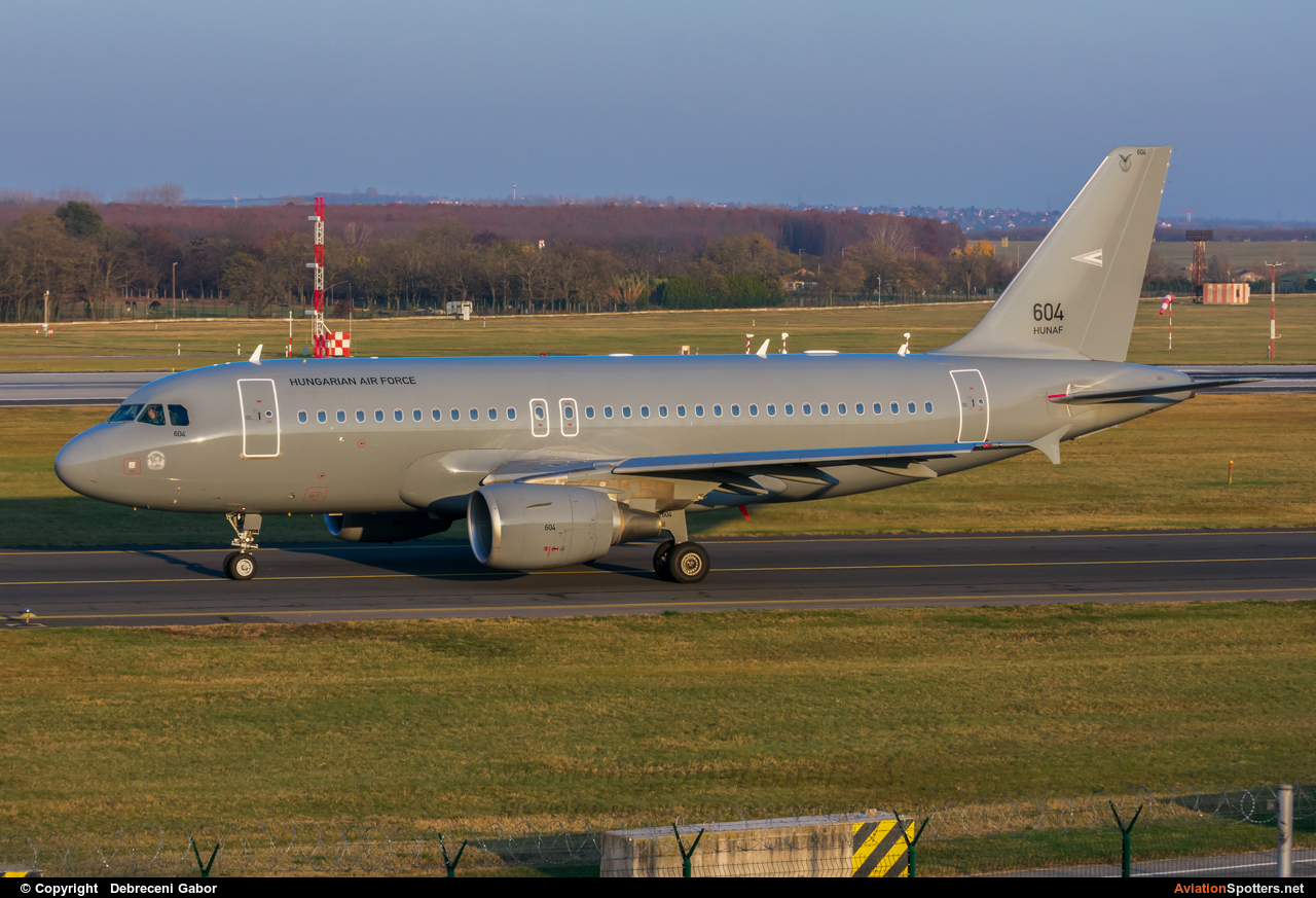 Hungary - Air Force  -  A319-112  (604) By Debreceni Gabor (Greby)