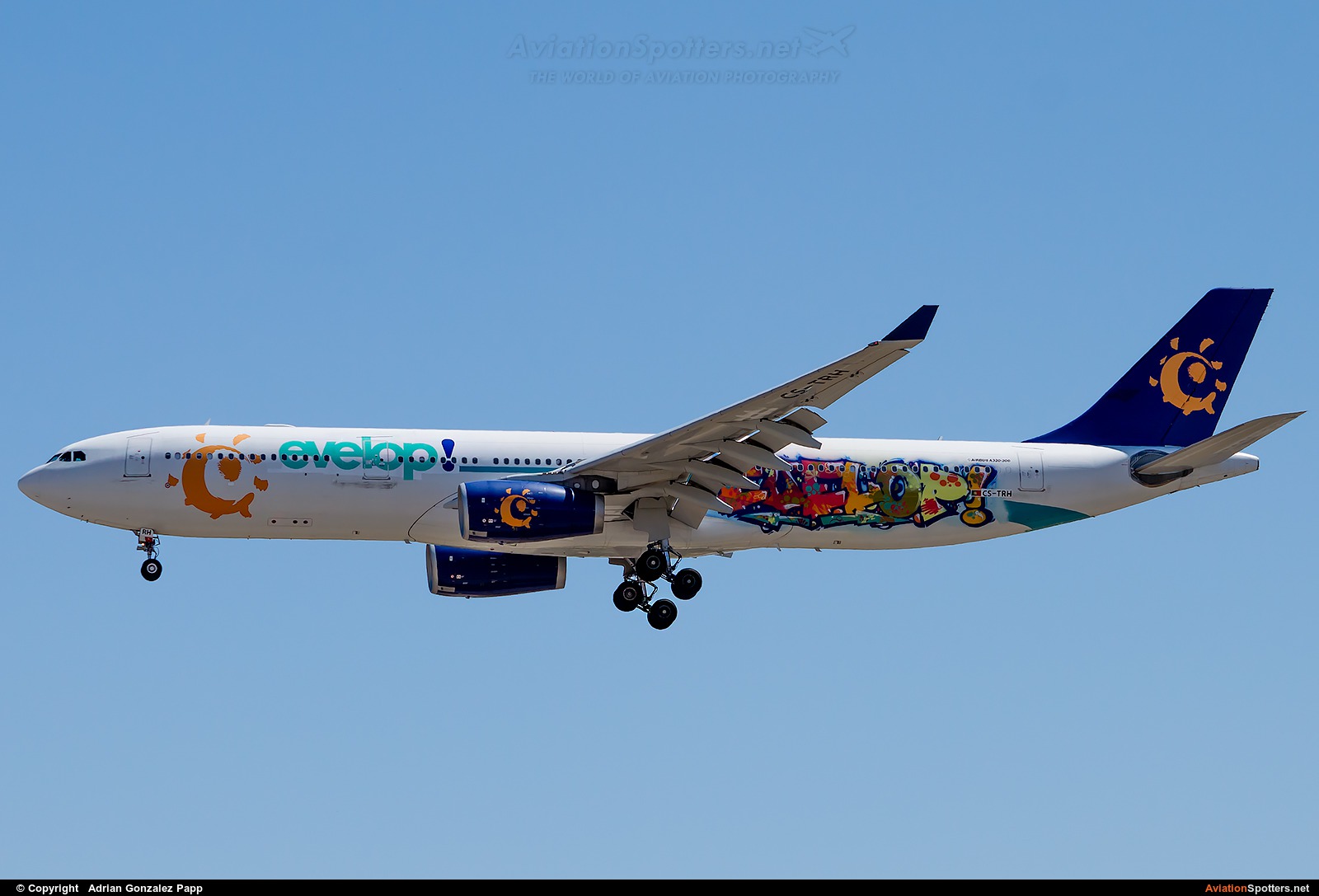 Evelop Airlines  -  A330-300  (CS-TRH) By Adrian Gonzalez Papp (agp12)
