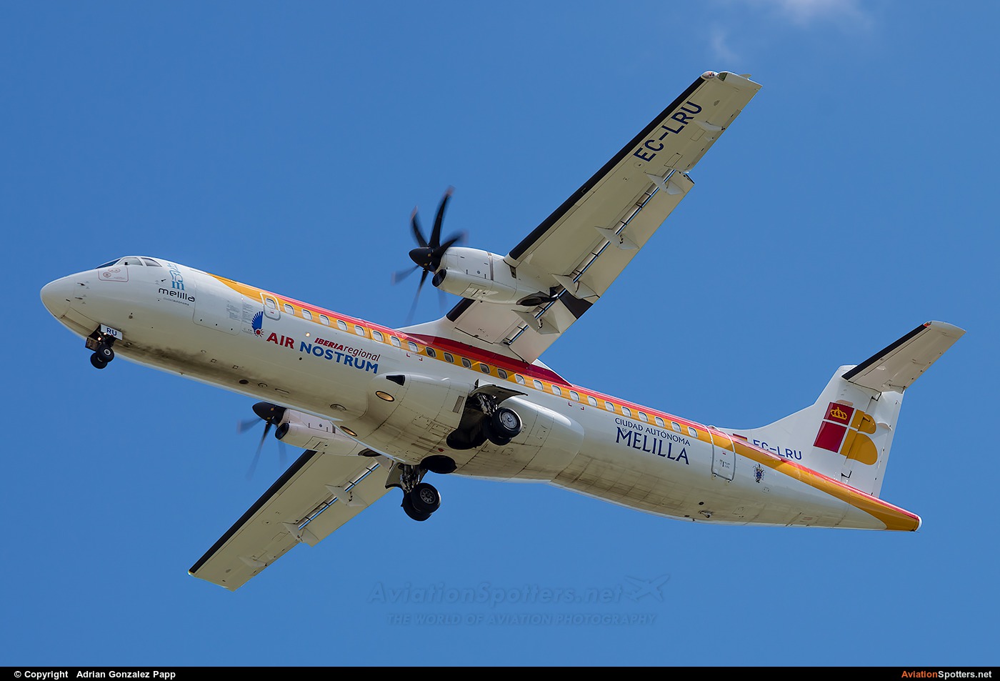 Air Nostrum - Iberia Regional  -  72-600  (EC-LRU) By Adrian Gonzalez Papp (agp12)
