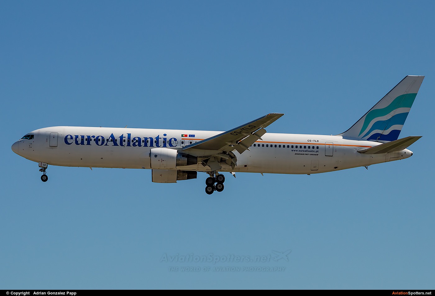 Euro Atlantic Airways  -  767-300ER  (CS-TLO) By Adrian Gonzalez Papp (agp12)