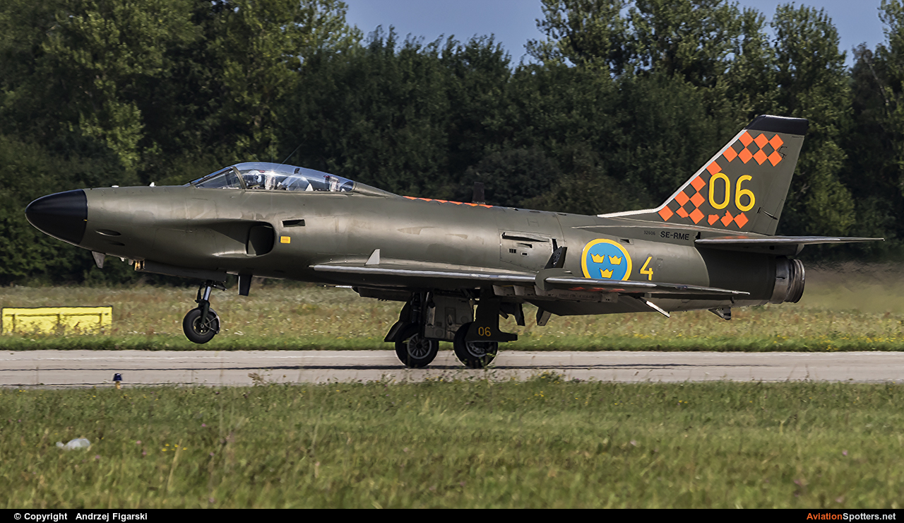 Swedish Air Force Historic Flight  -  J 32 Lansen  (SE-RME) By Andrzej Figarski (Figarski)