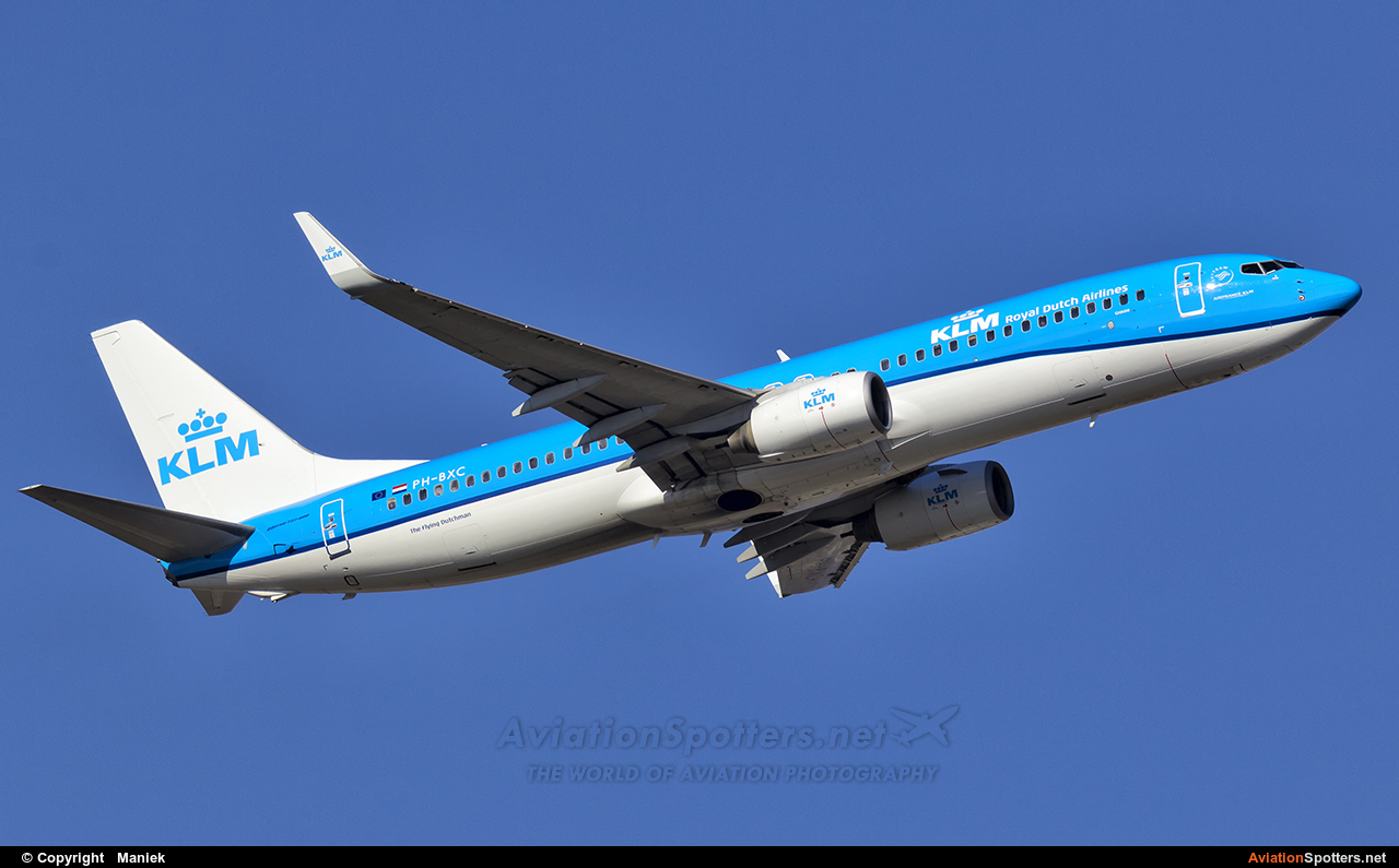 KLM  -  737-800  (PH-BXC) By Maniek (Maniek)