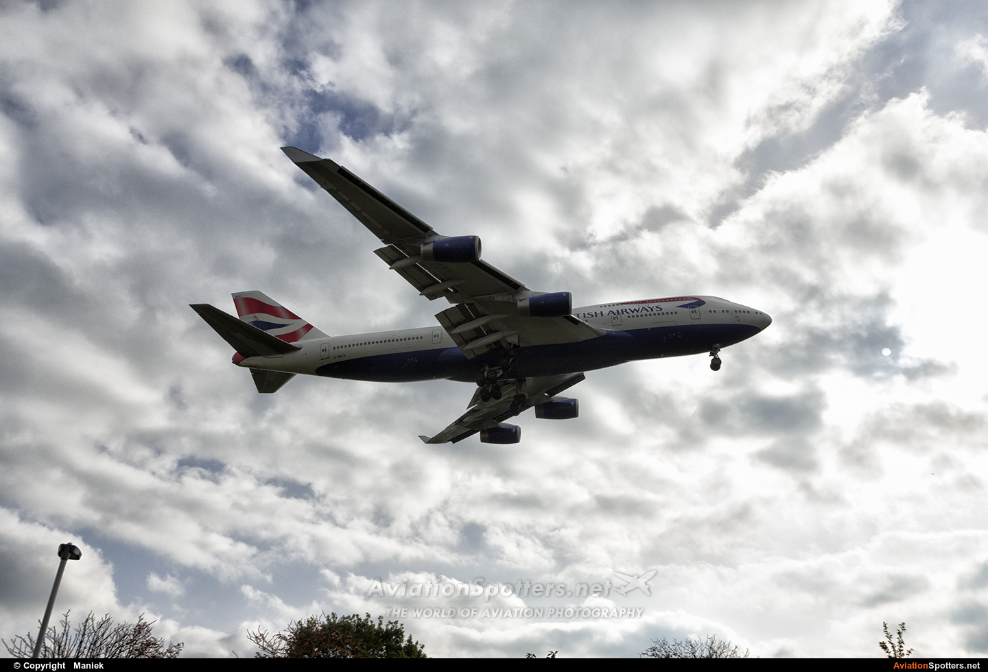 British Airways  -  747-400  (G-BNLN) By Maniek (Maniek)