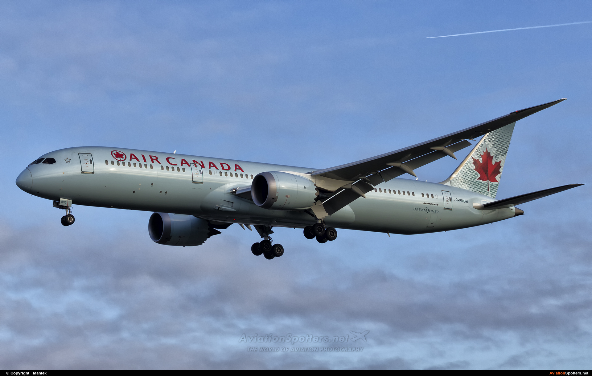 Air Canada  -  787-8 Dreamliner  (C-FNOH) By Maniek (Maniek)