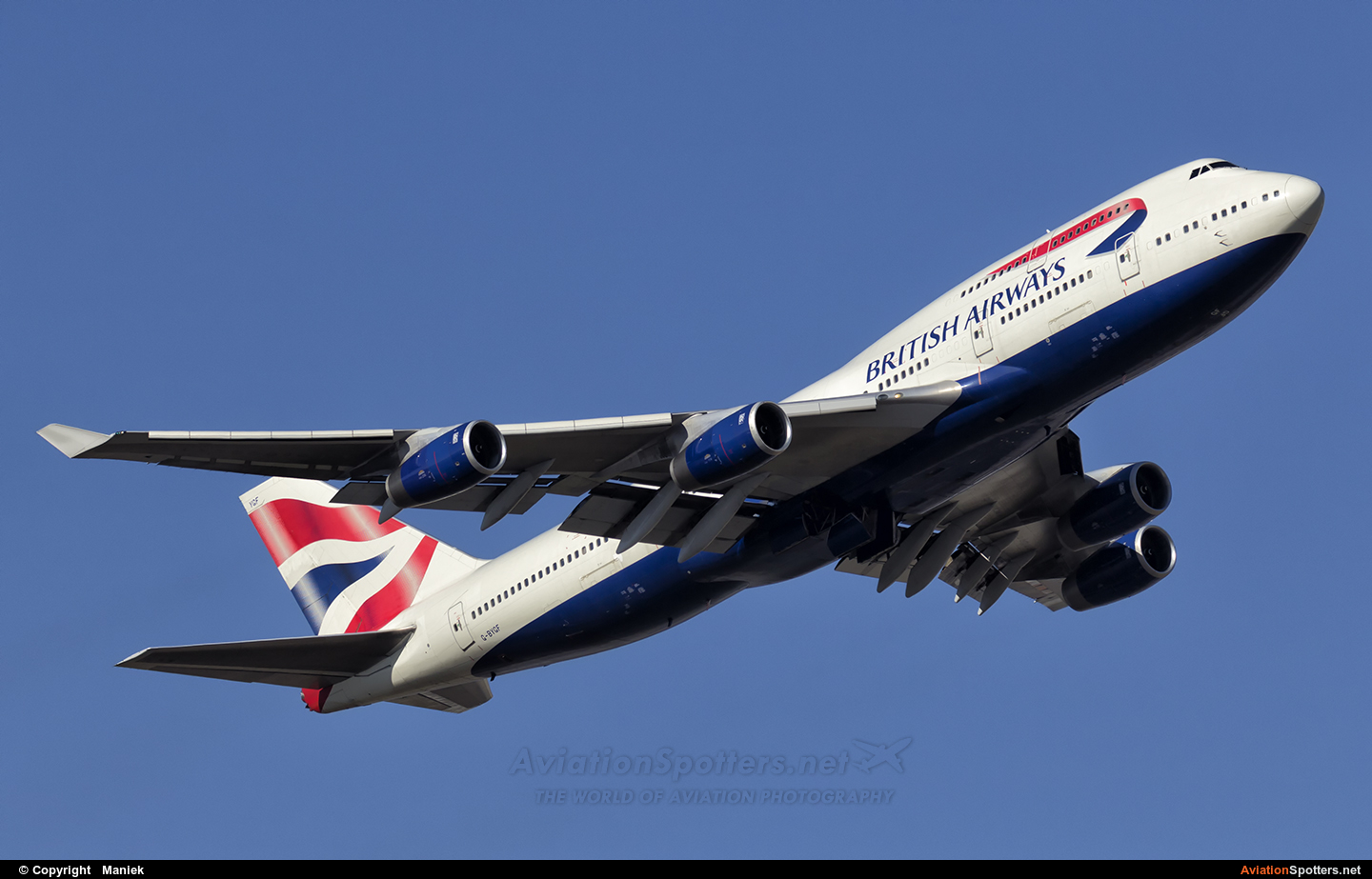 British Airways  -  747-400  (G-BYGF) By Maniek (Maniek)