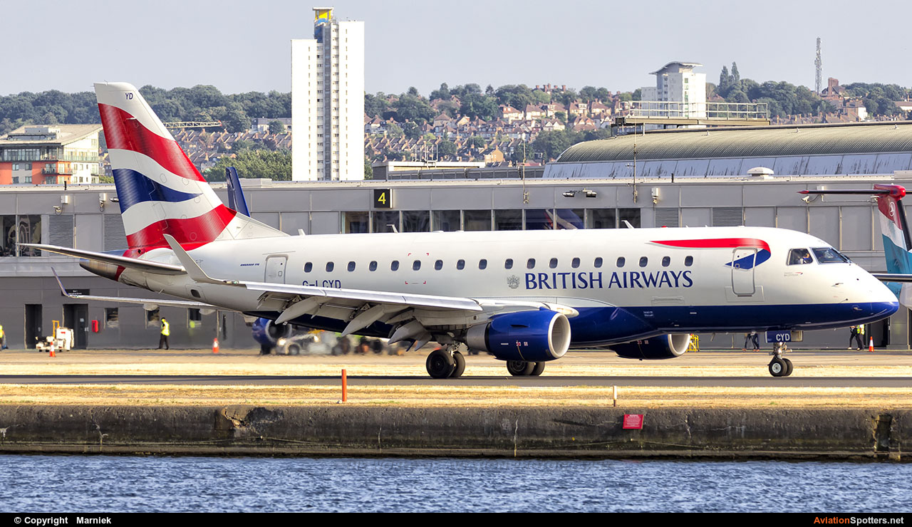 British Airways - City Flyer  -  170  (G-LCYD) By Maniek (Maniek)