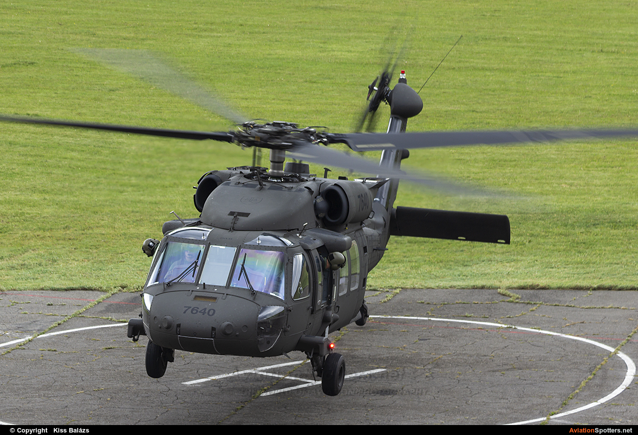 Slovakia - Air Force  -  UH-60M Black Hawk  (7640) By Kiss Balázs (Gastrospotter)