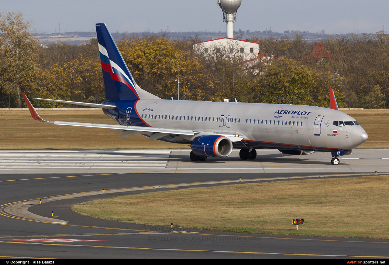 Aeroflot  -  737-800  (VP-BON) By Kiss Balázs (Gastrospotter)