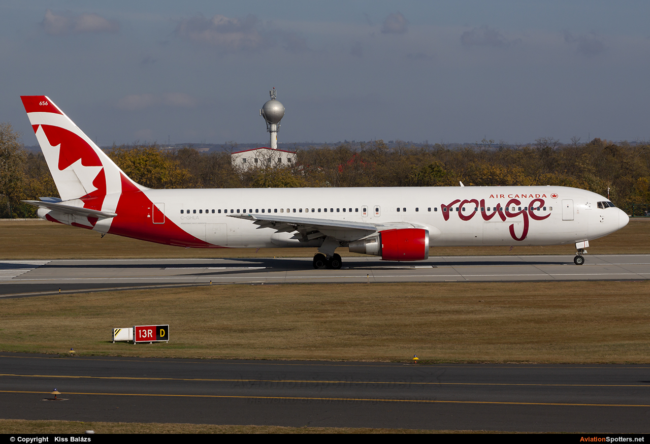 Air Canada Rouge  -  767-300ER  (C-GHLA) By Kiss Balázs (Gastrospotter)