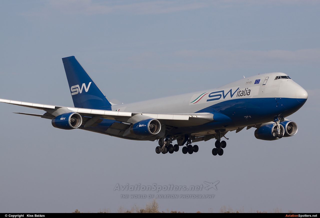 Silk Way Airlines  -  747-400  (I-SWIA) By Kiss Balázs (Gastrospotter)