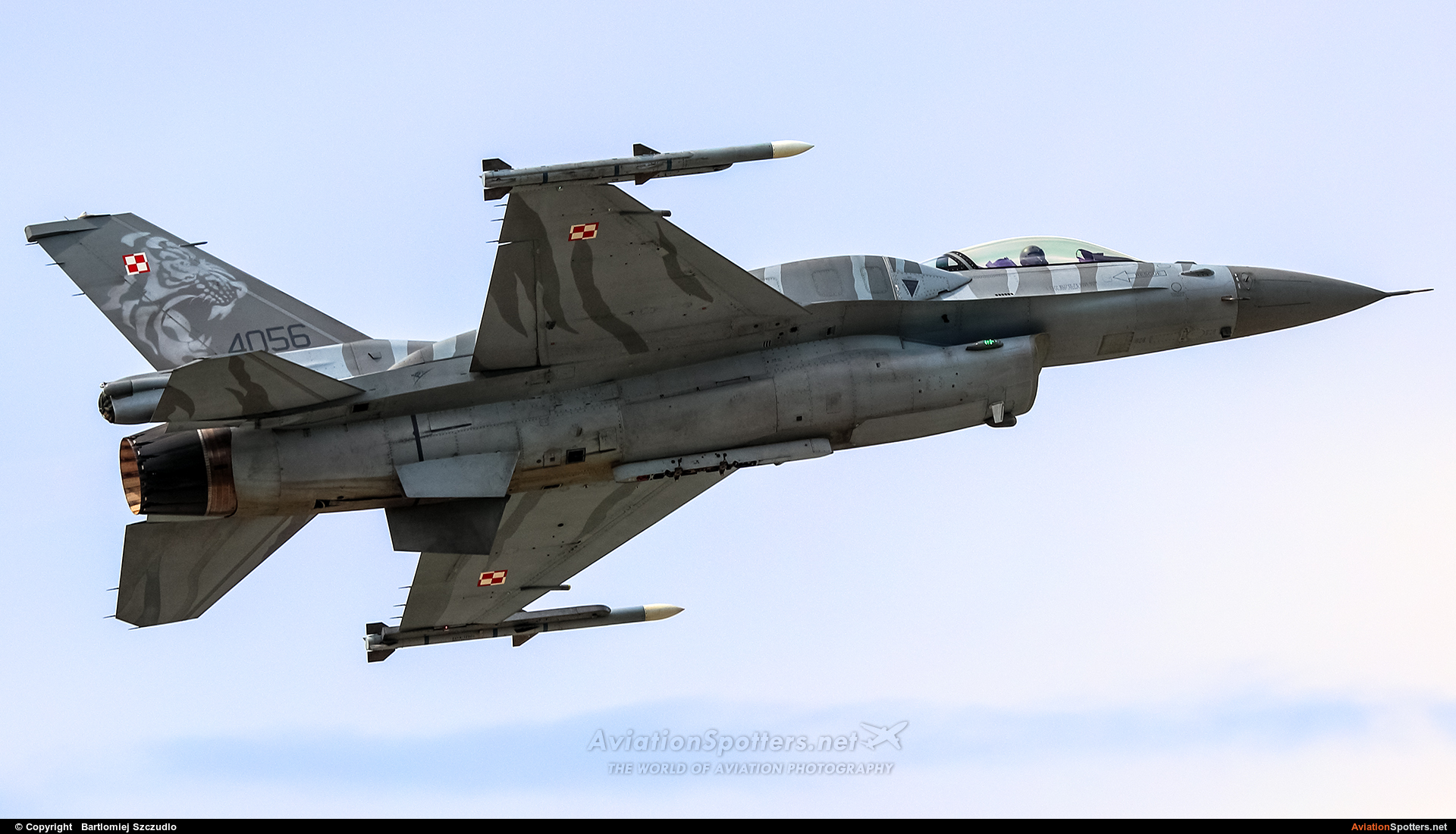 Poland - Air Force  -  F-16C Jastrząb  (4056) By Bartlomiej Szczudlo  (BartekSzczudlo)
