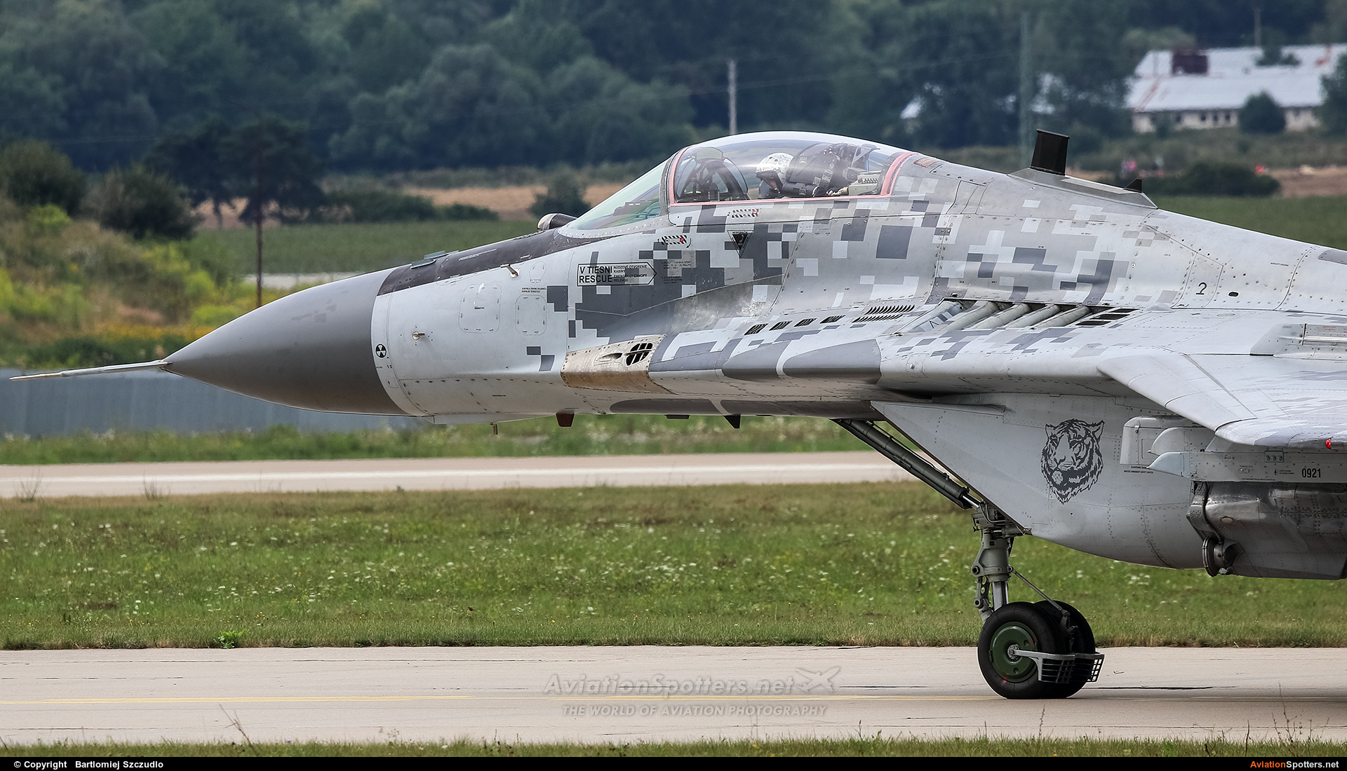 Slovakia - Air Force  -  MiG-29AS  (0921) By Bartlomiej Szczudlo  (BartekSzczudlo)