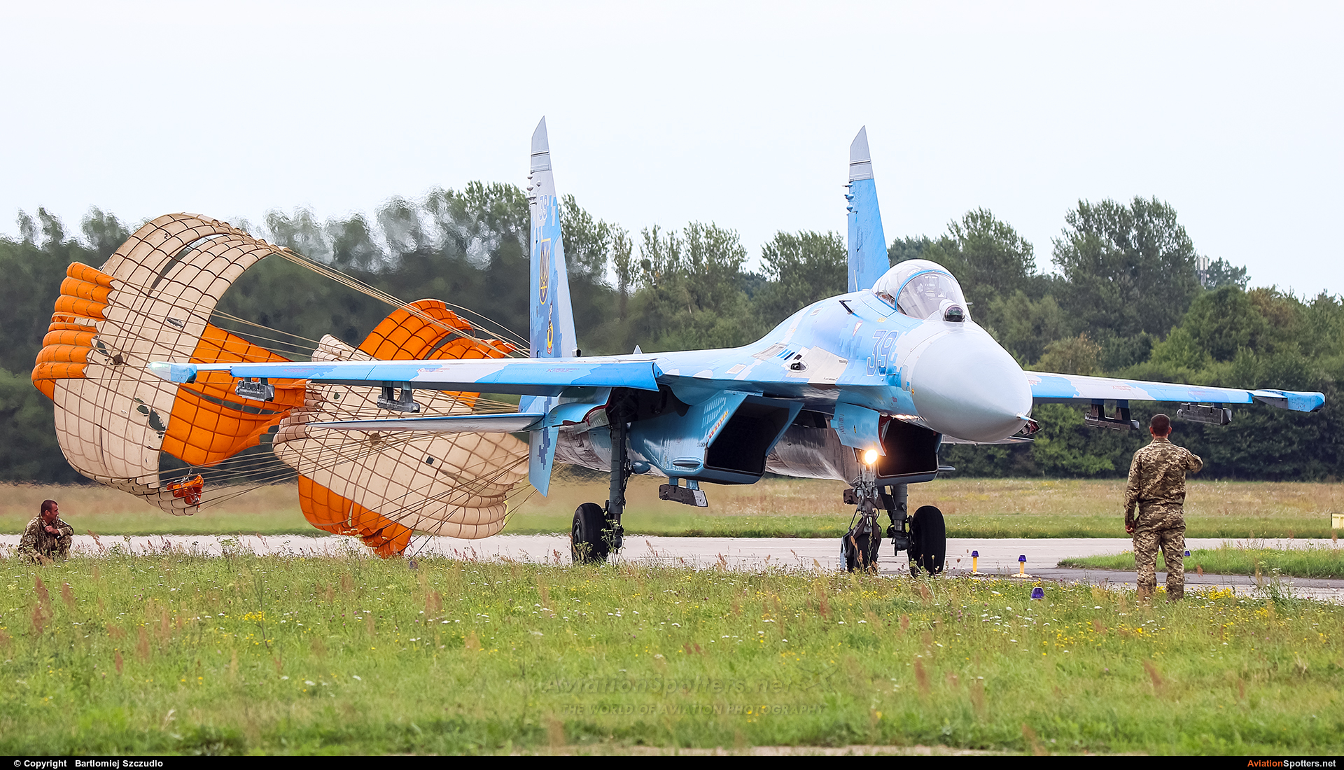 Ukraine - Air Force  -  Su-27  (39) By Bartlomiej Szczudlo  (BartekSzczudlo)