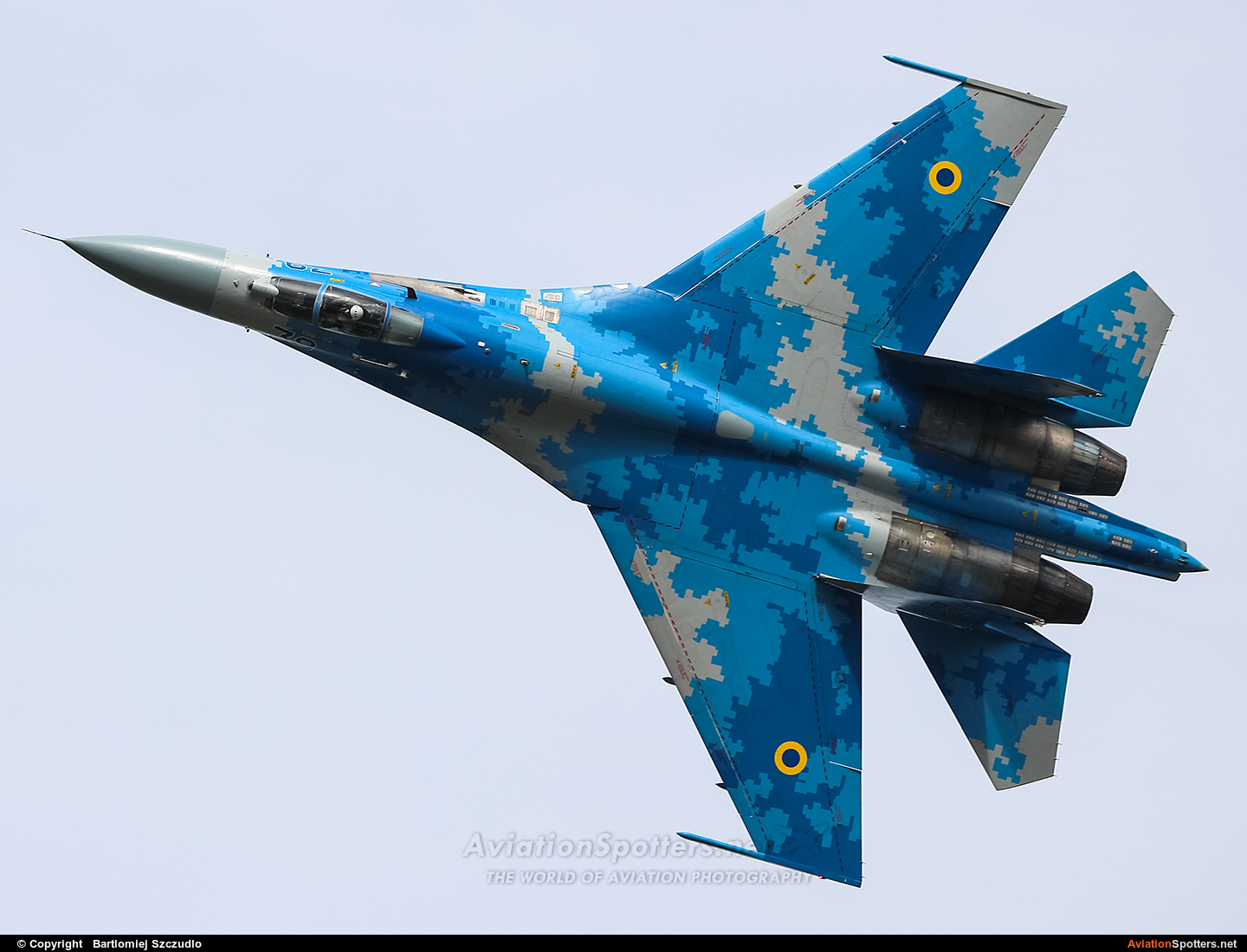 Ukraine - Air Force  -  Su-27  (39) By Bartlomiej Szczudlo  (BartekSzczudlo)