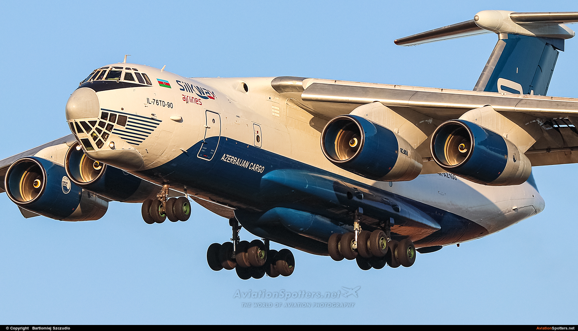 Silk Way Airlines  -  Il-76 (all models)  (4K-AZ100) By Bartlomiej Szczudlo  (BartekSzczudlo)