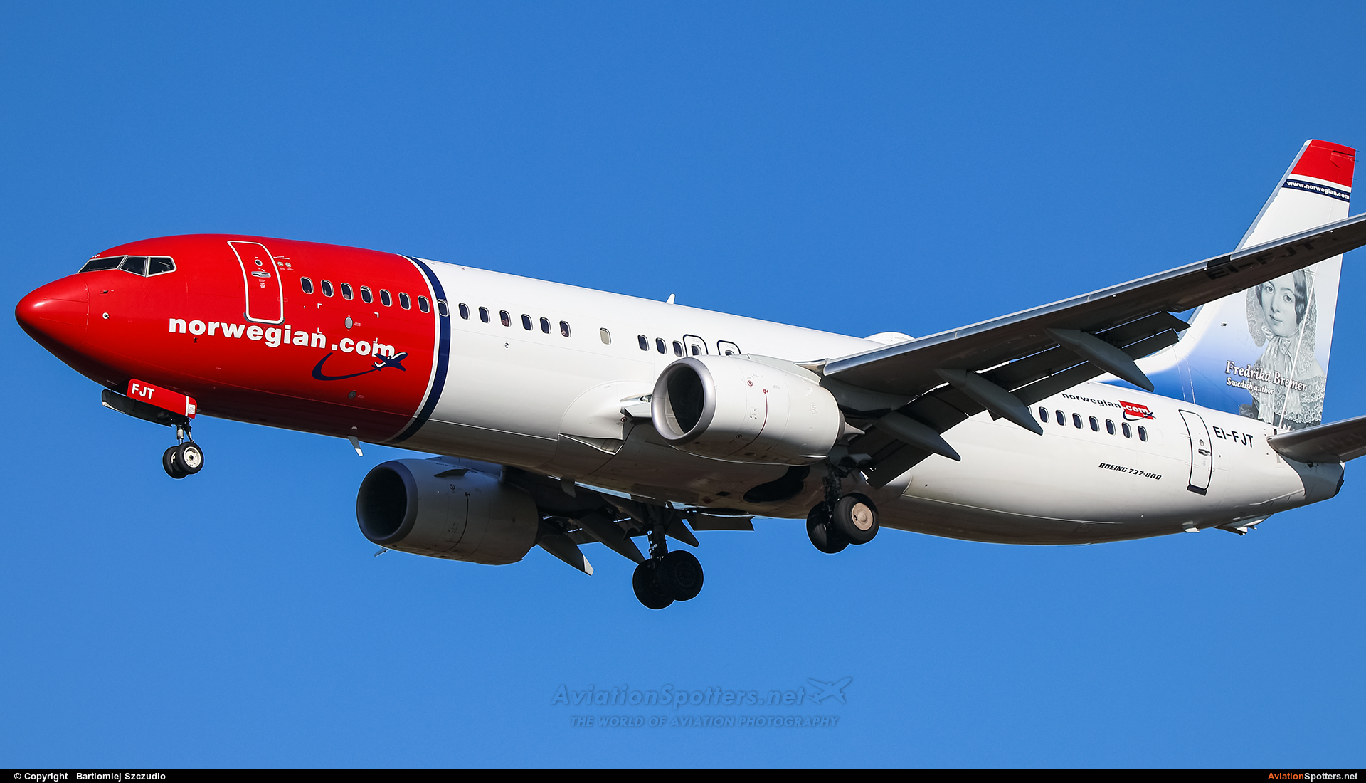 Norwegian Air Shuttle  -  737-800  (EI-FJT) By Bartlomiej Szczudlo  (BartekSzczudlo)