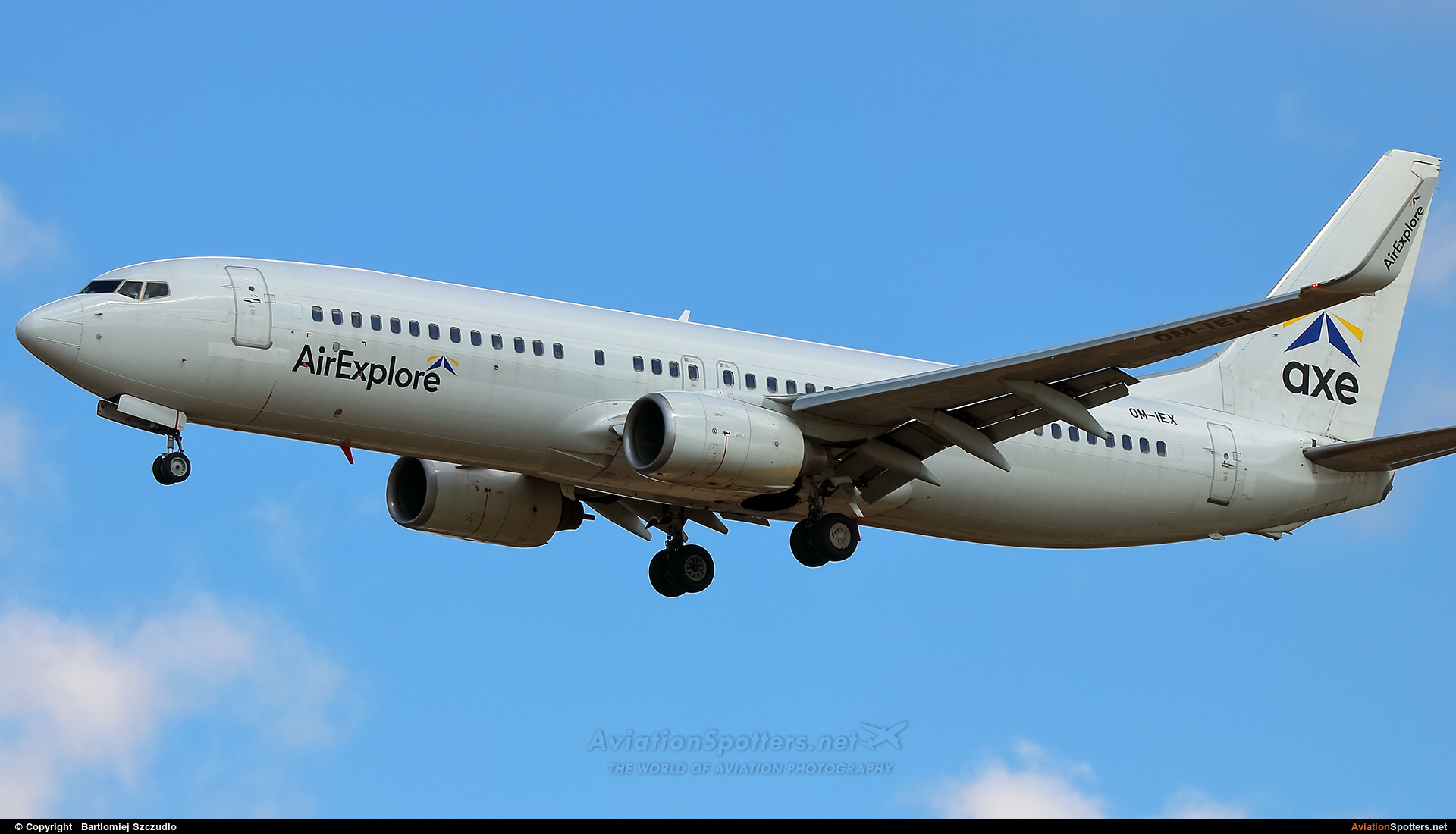 Air Explore  -  737-800  (OM-IEX) By Bartlomiej Szczudlo  (BartekSzczudlo)