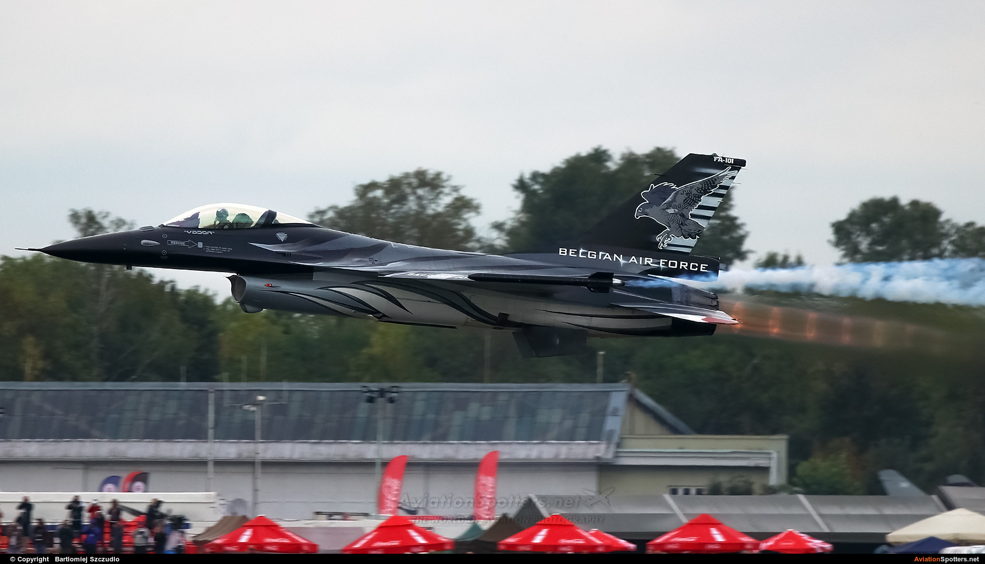 Belgium - Air Force  -  F-16AM Fighting Falcon  (FA-101) By Bartlomiej Szczudlo  (BartekSzczudlo)
