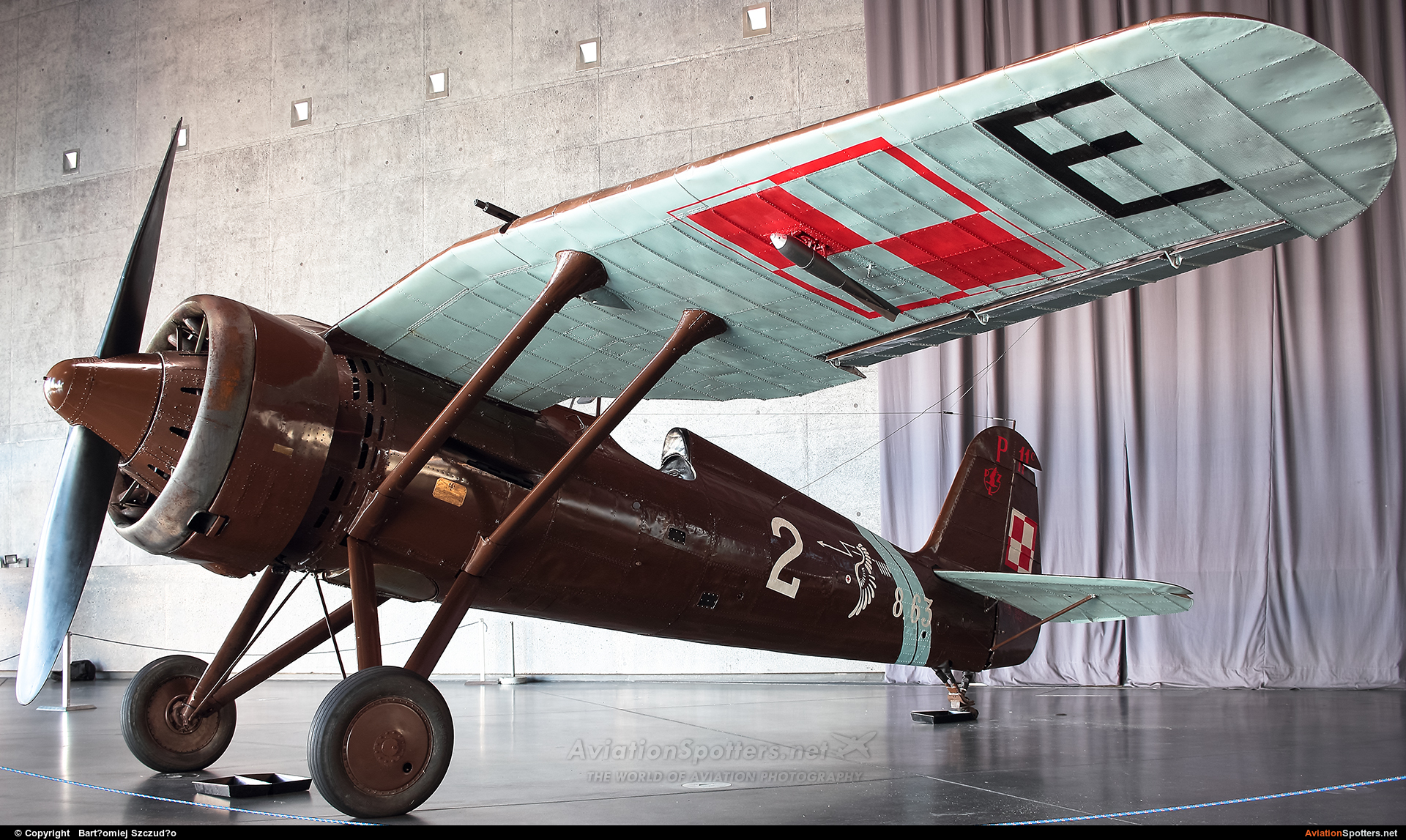 Museum of Polish Aviation  -  P-11c  (8.63) By Bartlomiej Szczudlo  (BartekSzczudlo)